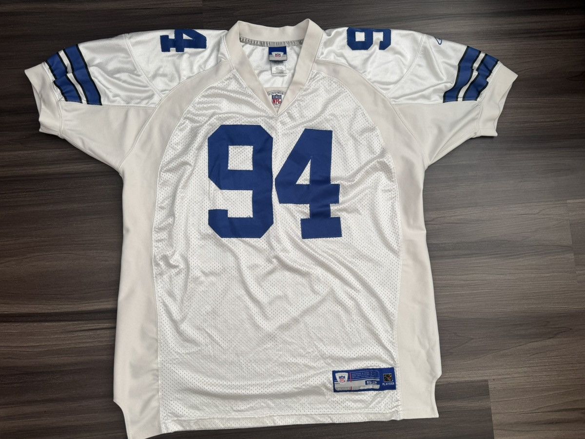 Reebok DeMarcus Ware #94 Dallas Cowboys NFL Away Stitched Jersey Size US XL / EU 56 / 4 - 1 Thumbnail