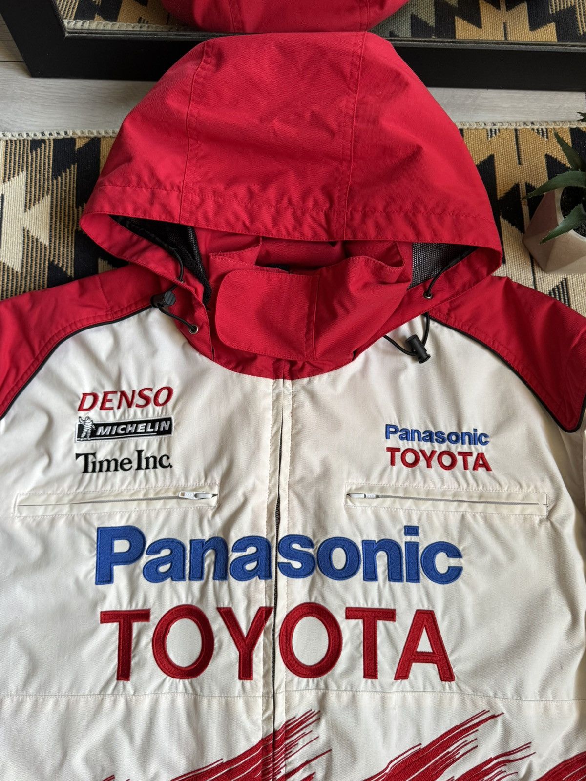 Vintage Vintage Toyota Panasonic Formula 1 Racing Jacket Size US XL / EU 56 / 4 - 7 Thumbnail