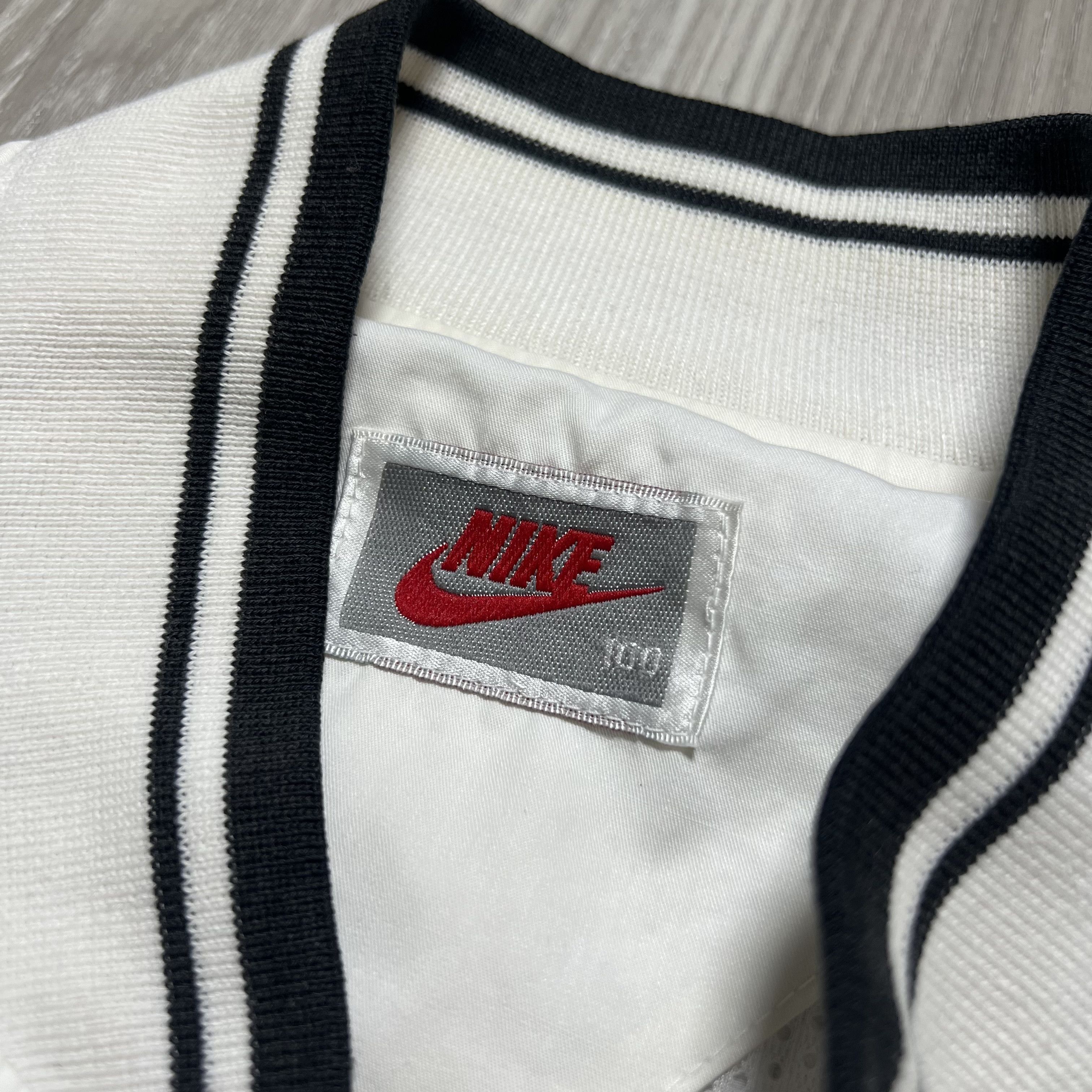 Nike Vintage 90s Nike Chris Weber Varsity Jacket (Rare) Size US XL / EU 56 / 4 - 6 Thumbnail