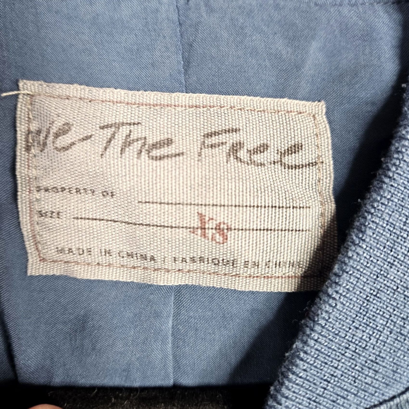 Vintage We The Free Women's Knock Out Siren Bomber Full Zip Jacket XS Size XS / US 0-2 / IT 36-38 - 4 Thumbnail