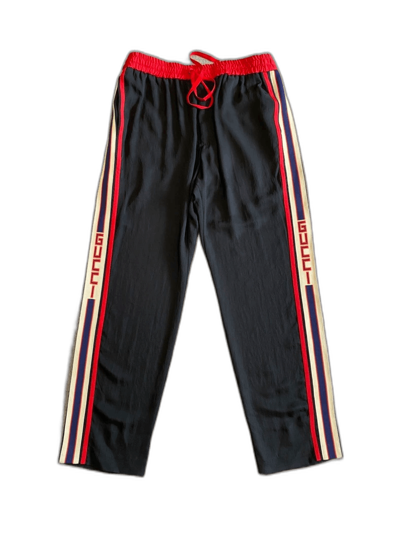 Gucci GUCCI men's acetate jogger pants Size US 44 / EU 60 - 1 Thumbnail