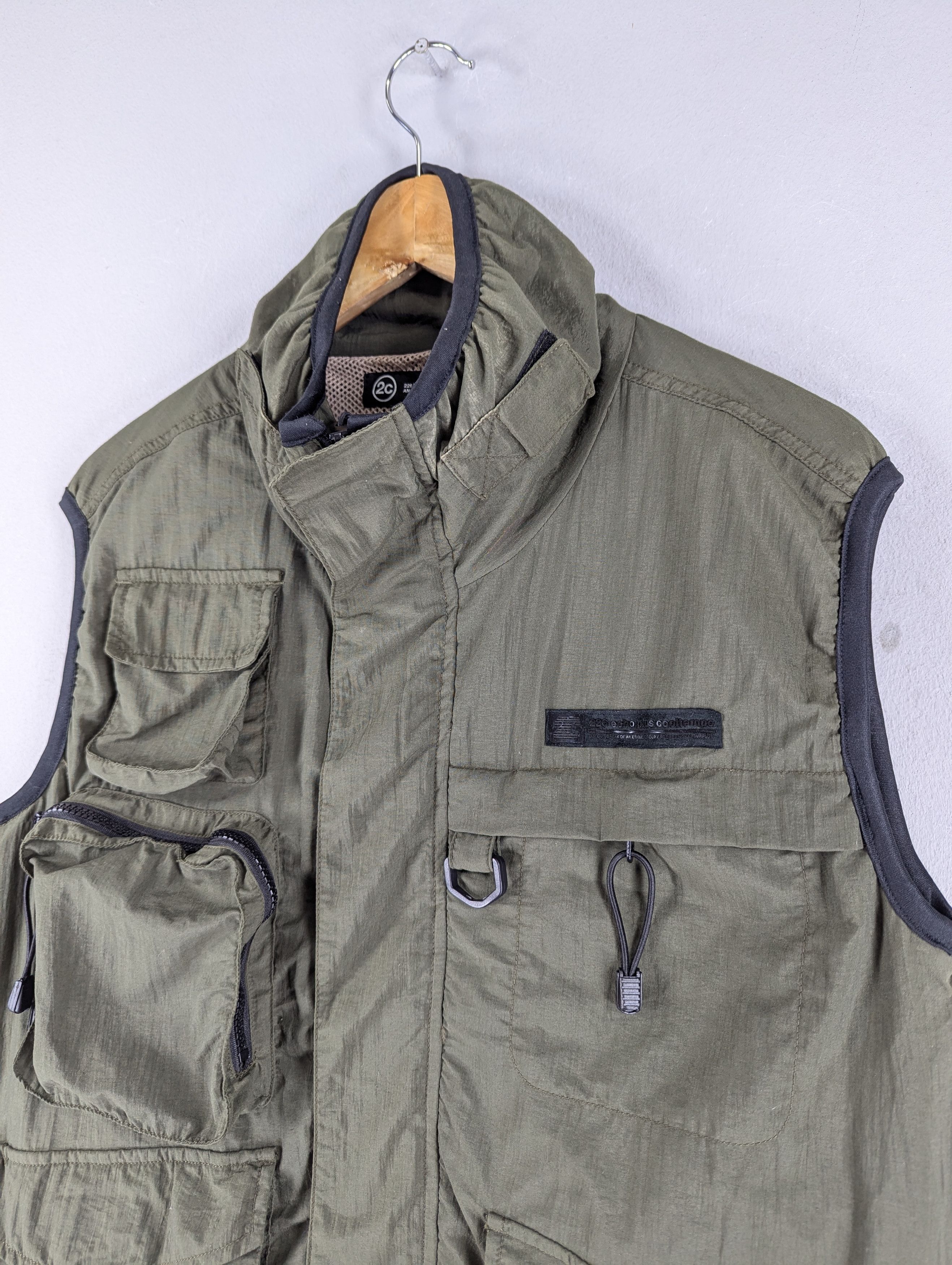 Japanese Brand 226 Echo Cooltempo Tokyo Multipocket Vest Jacket Size US S / EU 44-46 / 1 - 4 Thumbnail