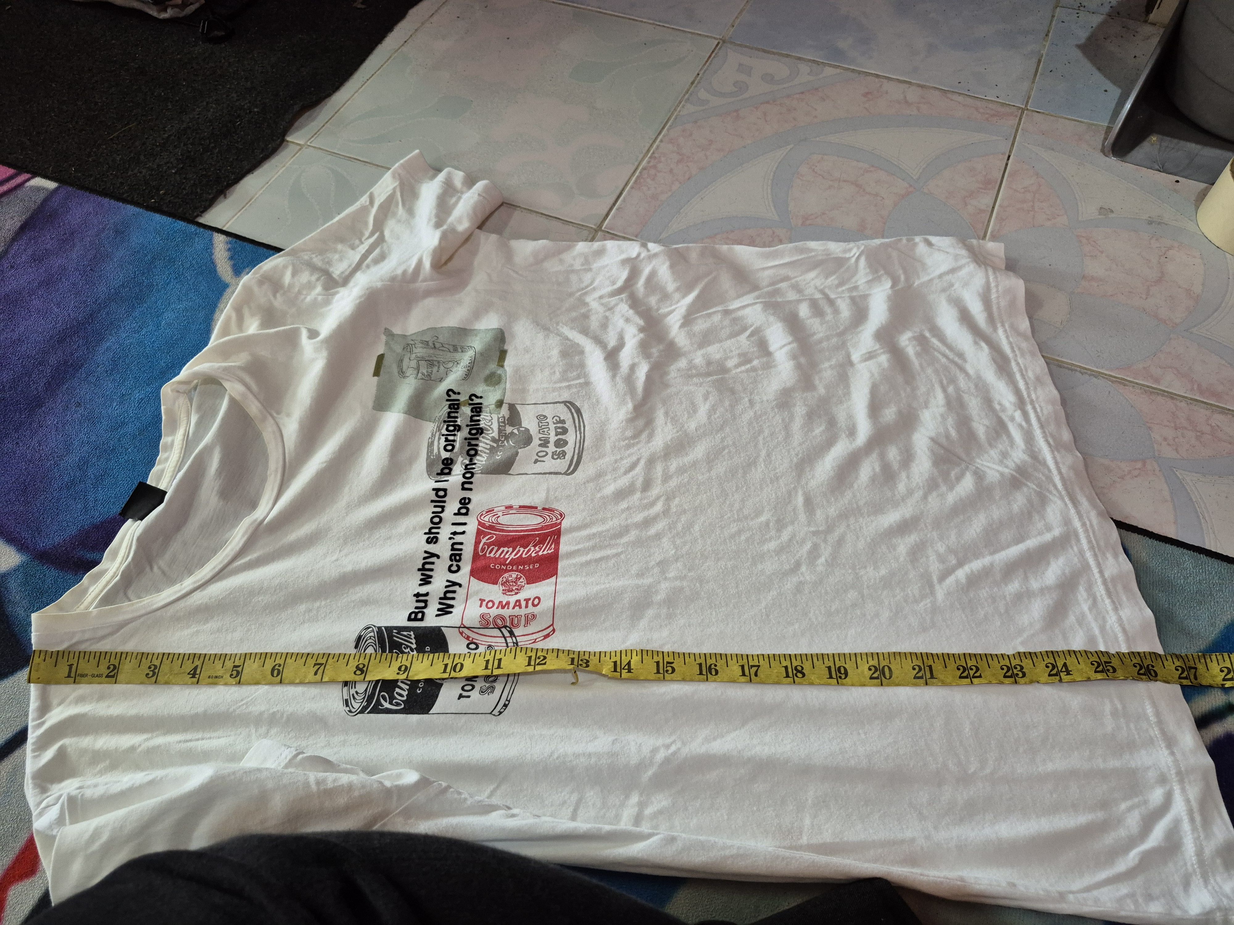Andy Warhol 🔥 Uniqlo Andy Warhol Campbell Soup Pop Art Tee Size US M / EU 48-50 / 2 - 9 Thumbnail