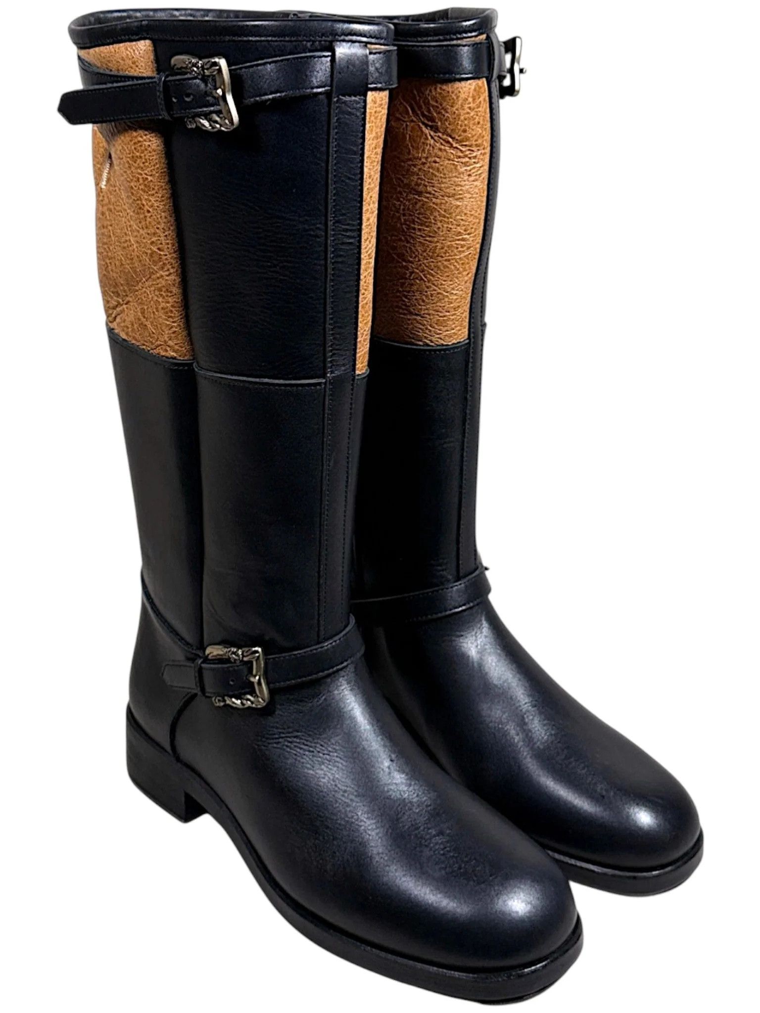 Enfants Riches Deprimes ERD Soviet Arctic Shearling Buckle Leather Boots Size US 10 / EU 43 - 1 Thumbnail