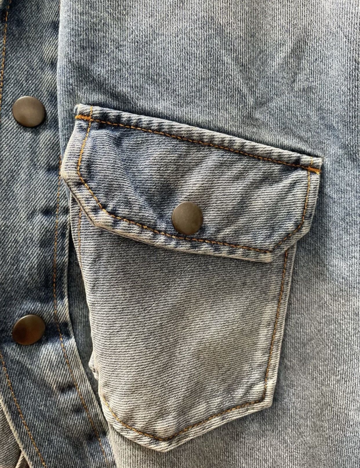 Balenciaga BALENCIAGA Design Denim Cotton Jacket 2412-Nextarrow Size US M / EU 48-50 / 2 - 5 Thumbnail