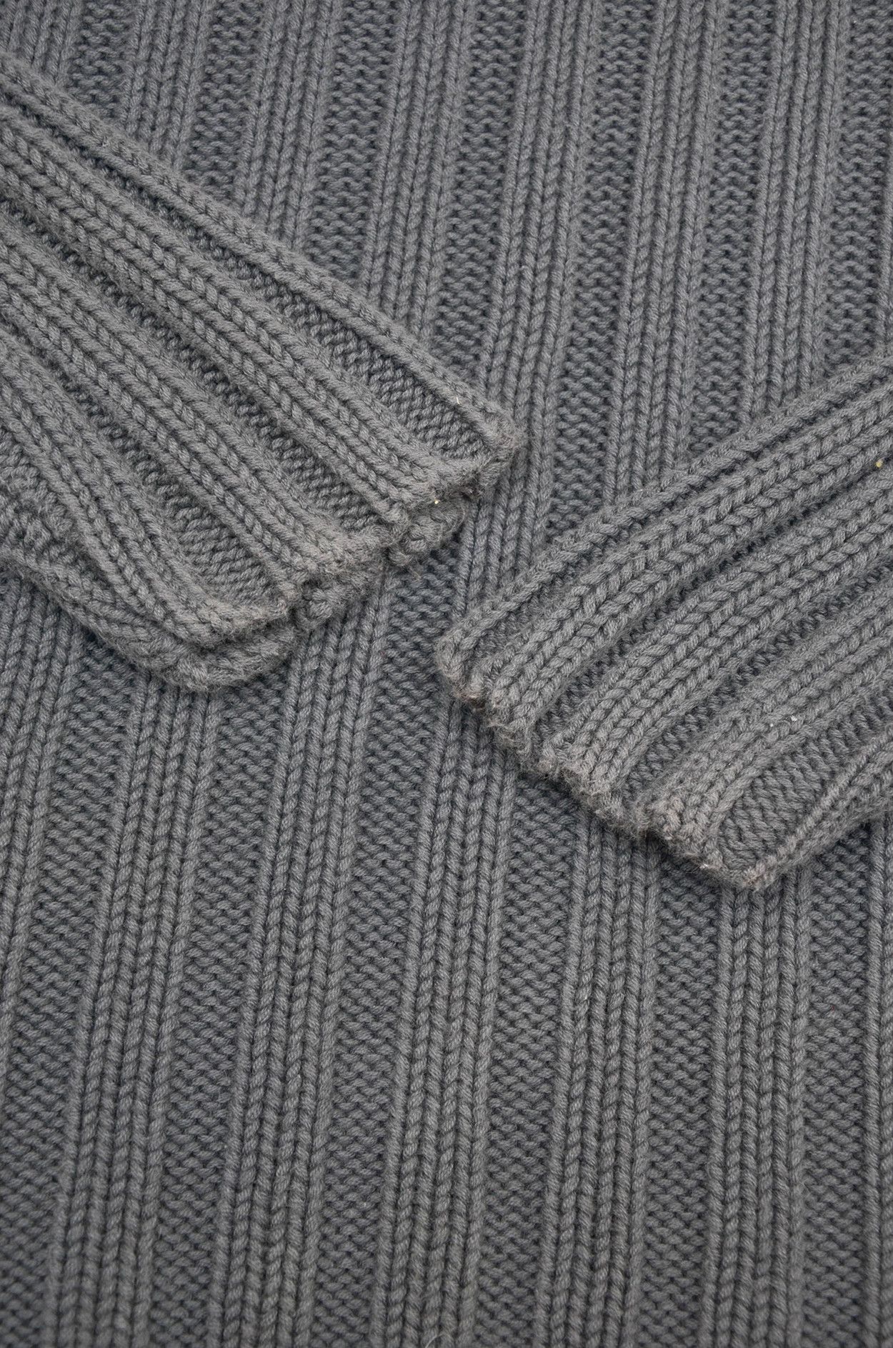 Yves Saint Laurent YSL Vintage Grey Wool Turtleneck Sweater XL Size US XL / EU 56 / 4 - 3 Thumbnail