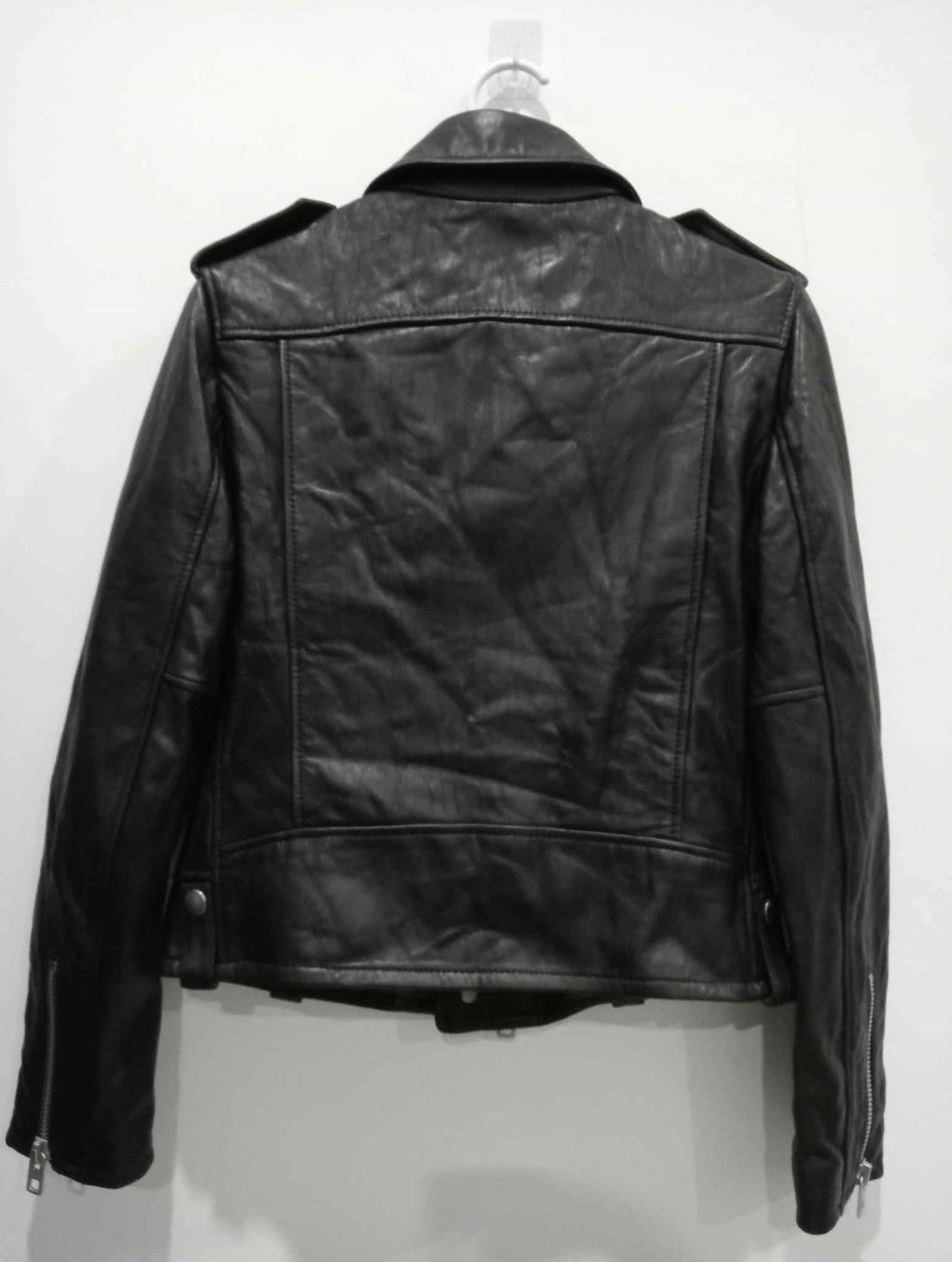 Coach Coach Moto Leather Jacket Size L / US 10 / IT 46 - 2 Thumbnail