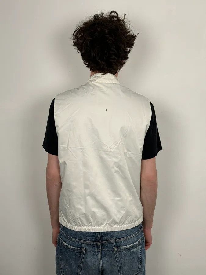 Prada AW2009 Prada White Sport Reflective Strip Nylon Vest Size US M / EU 48-50 / 2 - 3 Thumbnail