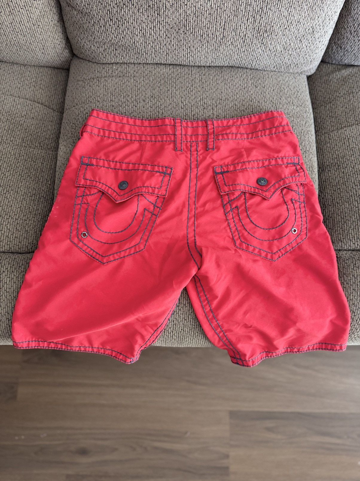 True Religion True Religion Red Shorts Size US 29 - 1 Thumbnail