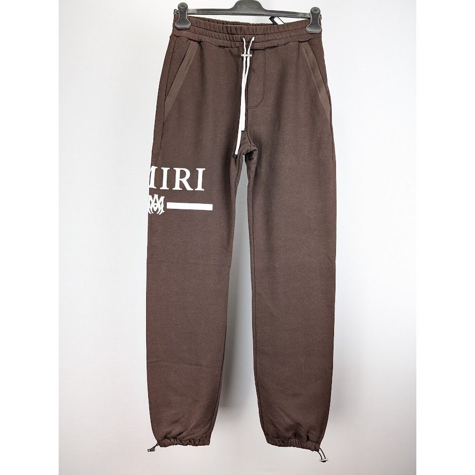 Amiri o1rshd1 Amiri MA Bar Sweatpants & Joggers in Brown Size US 32 / EU 48 - 2 Thumbnail