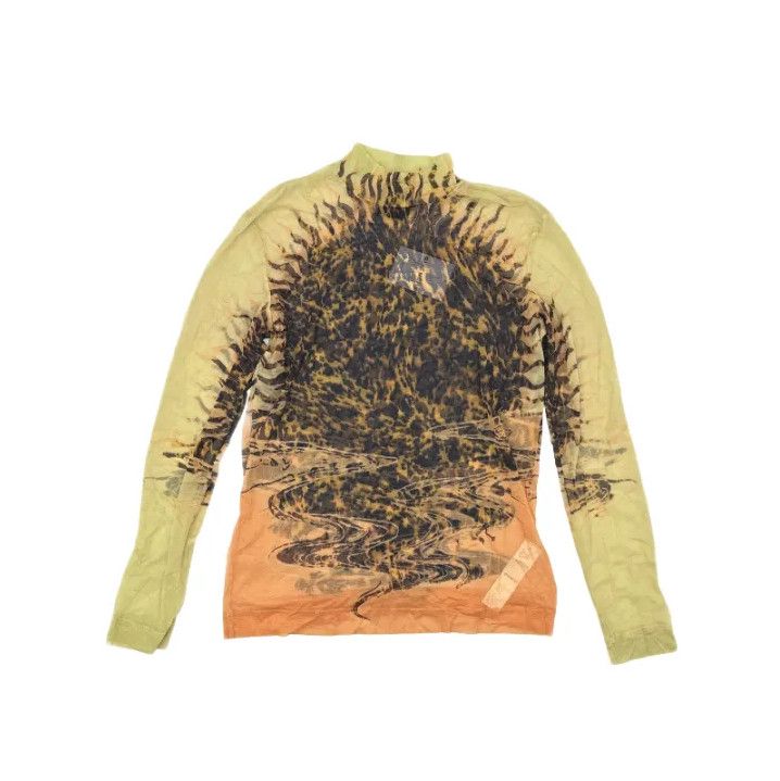 Givenchy Givenchy Multi-Pattern Hollow Long-Sleeve T-Shirt Size US XXL / EU 58 / 5 - 1 Thumbnail