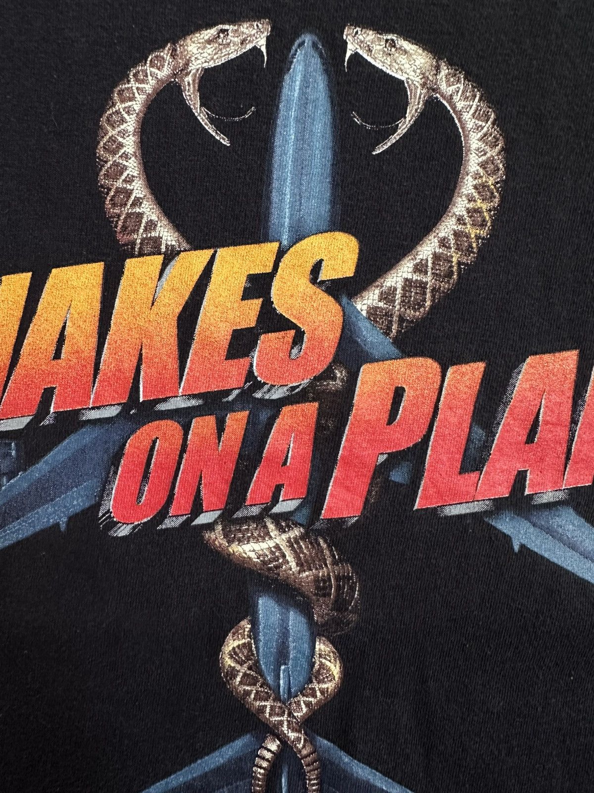 Other Snakes On A Plane Movie Promo Vintage Shirt Size US L / EU 52-54 / 3 - 3 Thumbnail