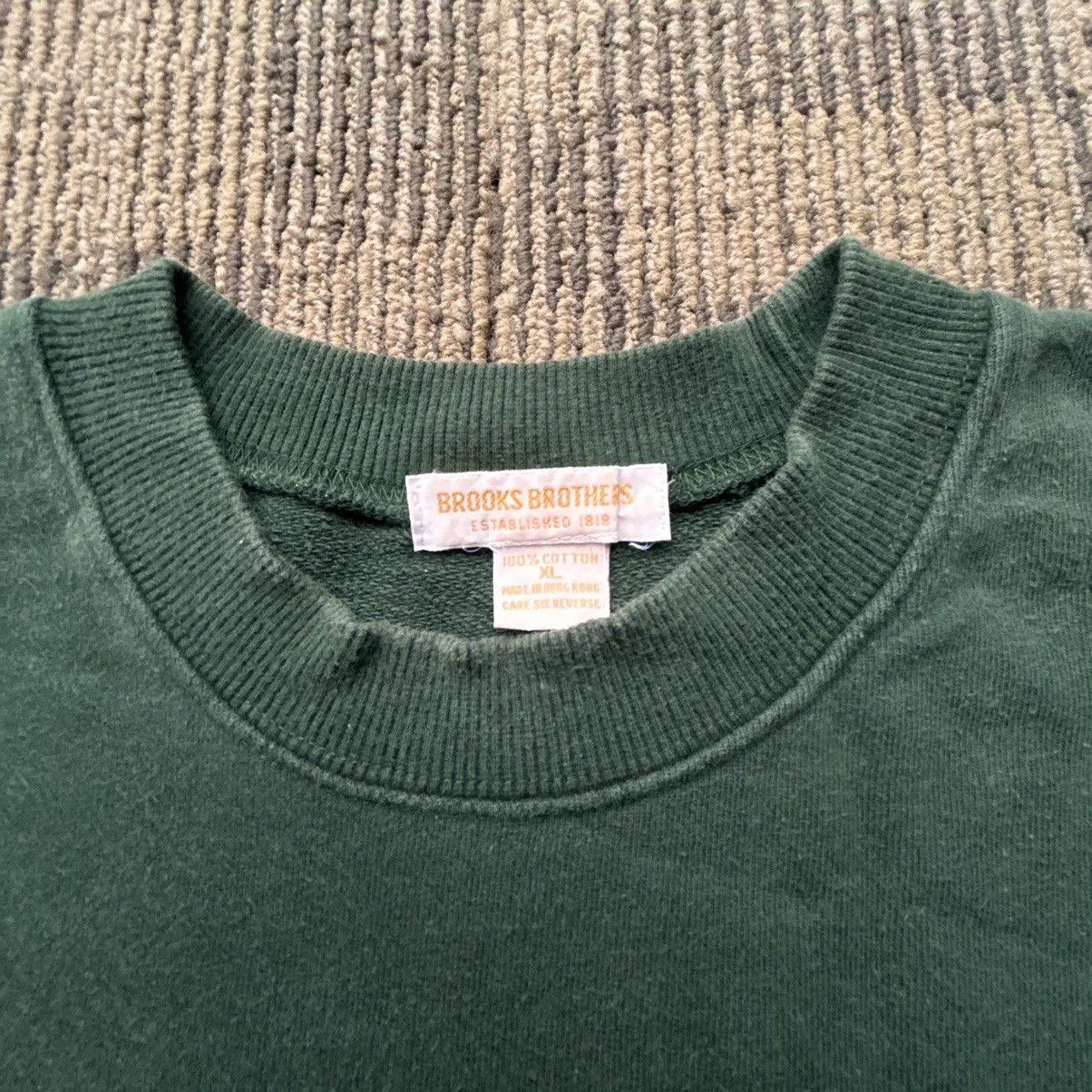 Brooks Brothers Vintage Brooks Brothers USA Embroidered Crewneck Sweatshirt Size US XL / EU 56 / 4 - 4 Thumbnail