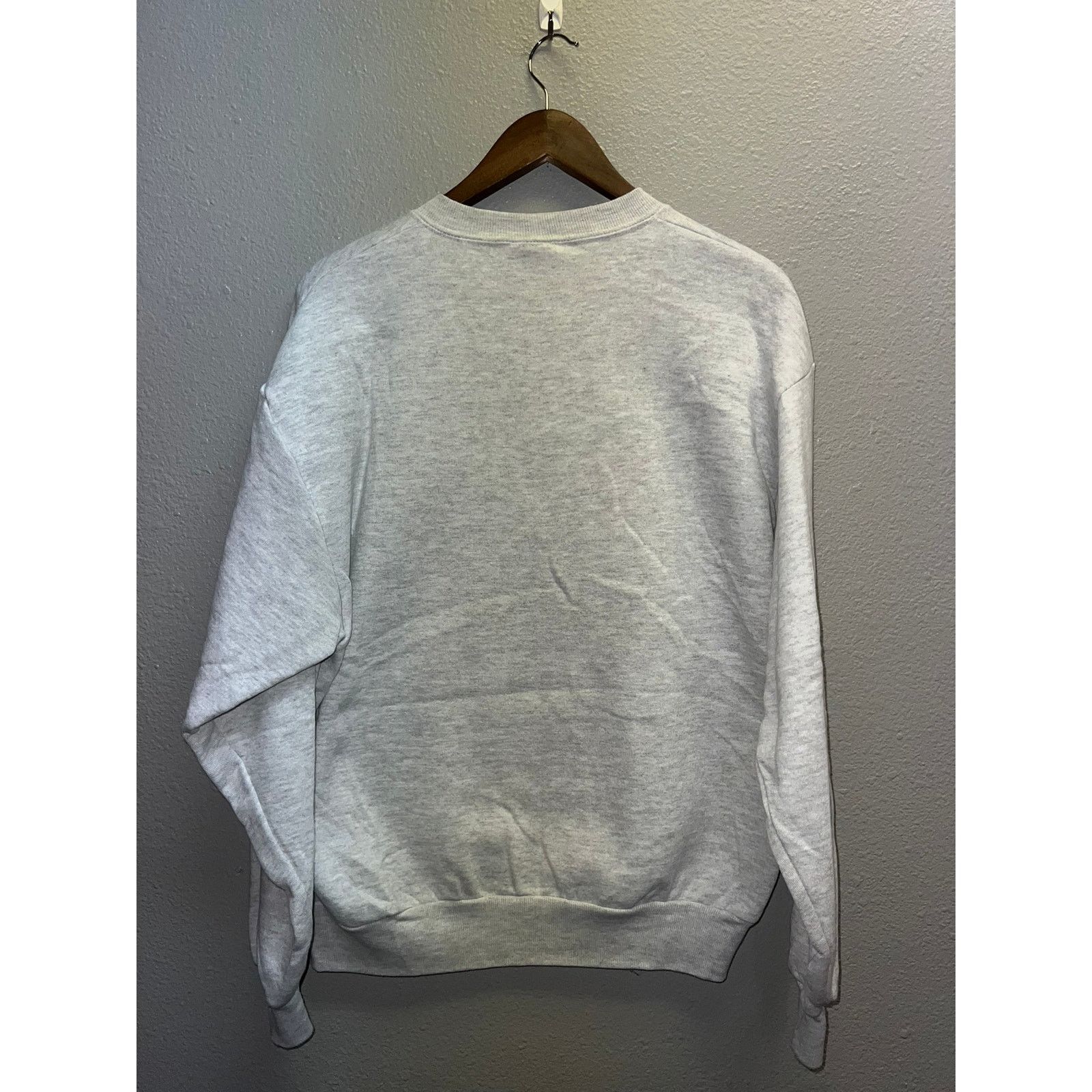 Vintage Vintage Gray Jerzees Blank Sweatshirt Nublend 90s Stained M Size US M / EU 48-50 / 2 - 7 Thumbnail
