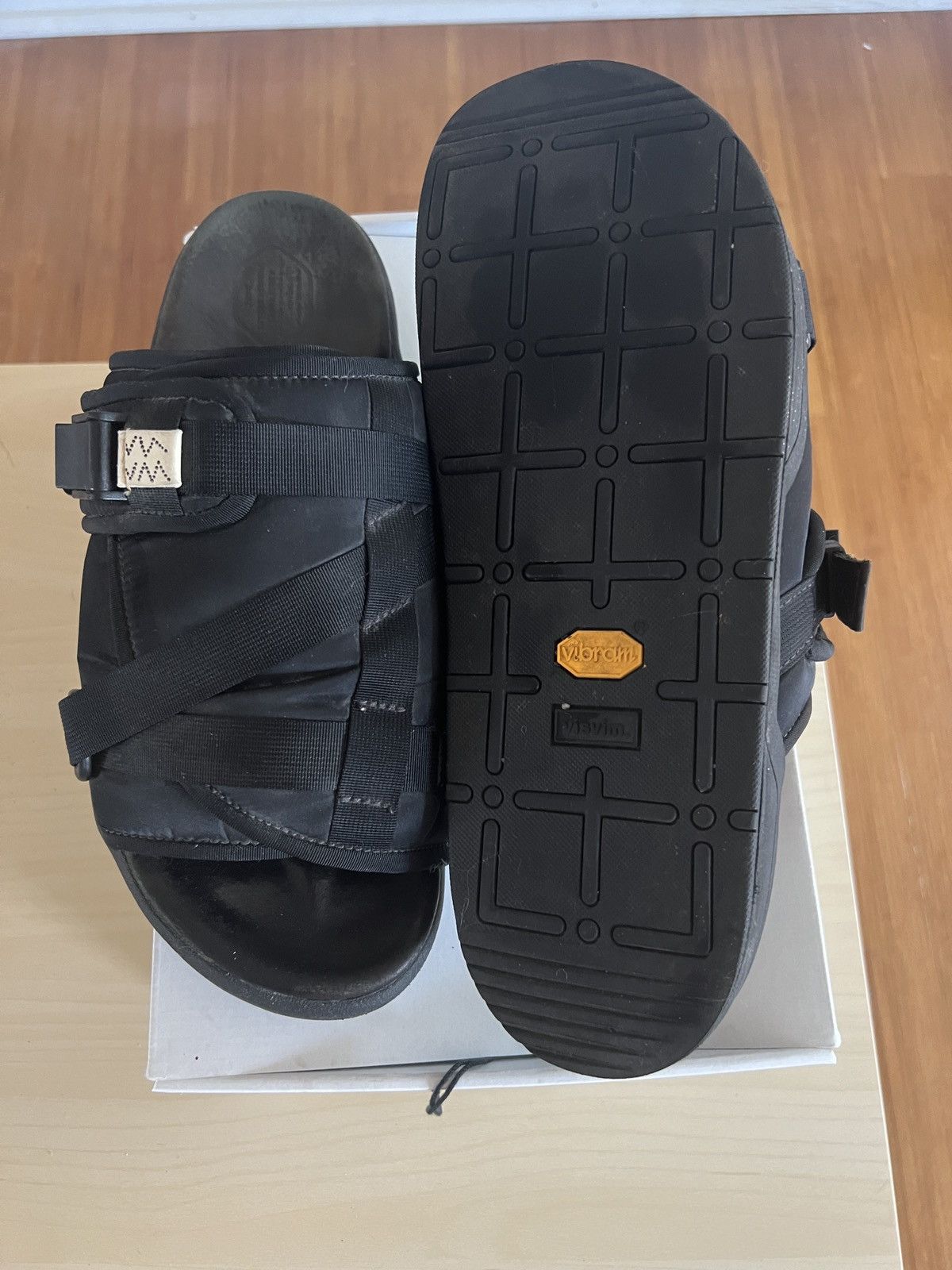Visvim Visvim Christo Black XL Sandal Size US 12 / EU 45 - 3 Thumbnail