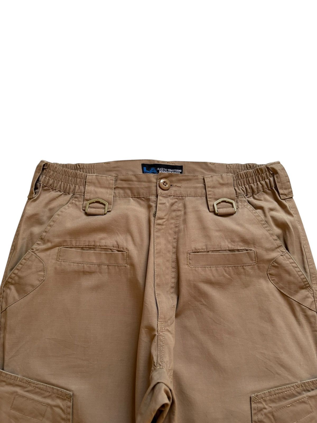 Japanese Brand Vintage Japanese Brand Cargo Multi Pocket Baggy Jeans Size US 31 - 4 Thumbnail