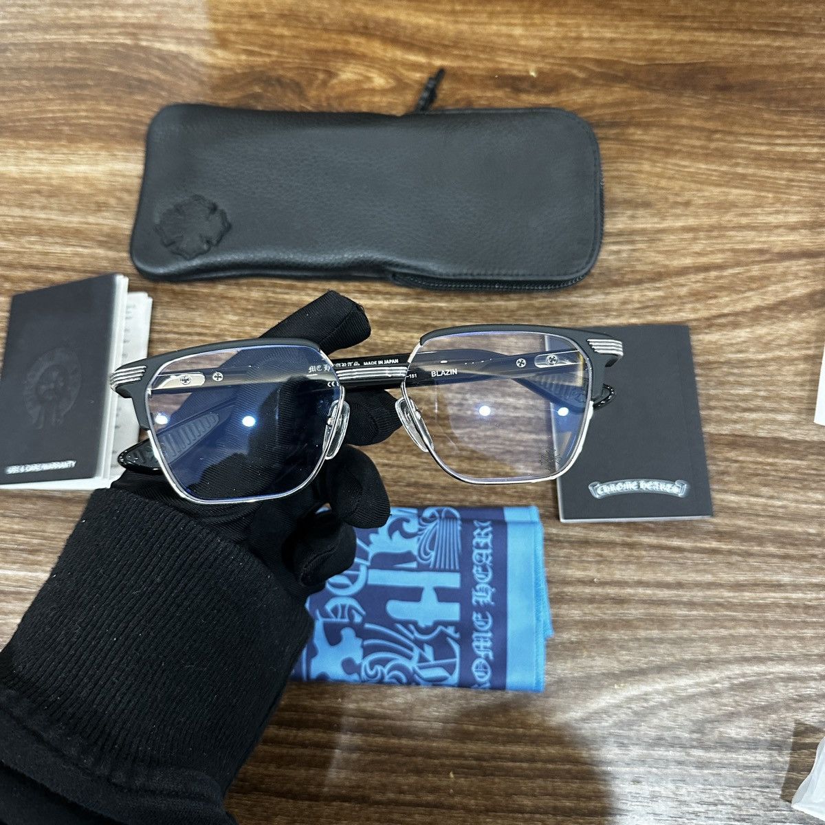 Chrome Hearts CHROME HEARTS BLAZIN EYEGLASSES Size ONE SIZE - 3 Thumbnail