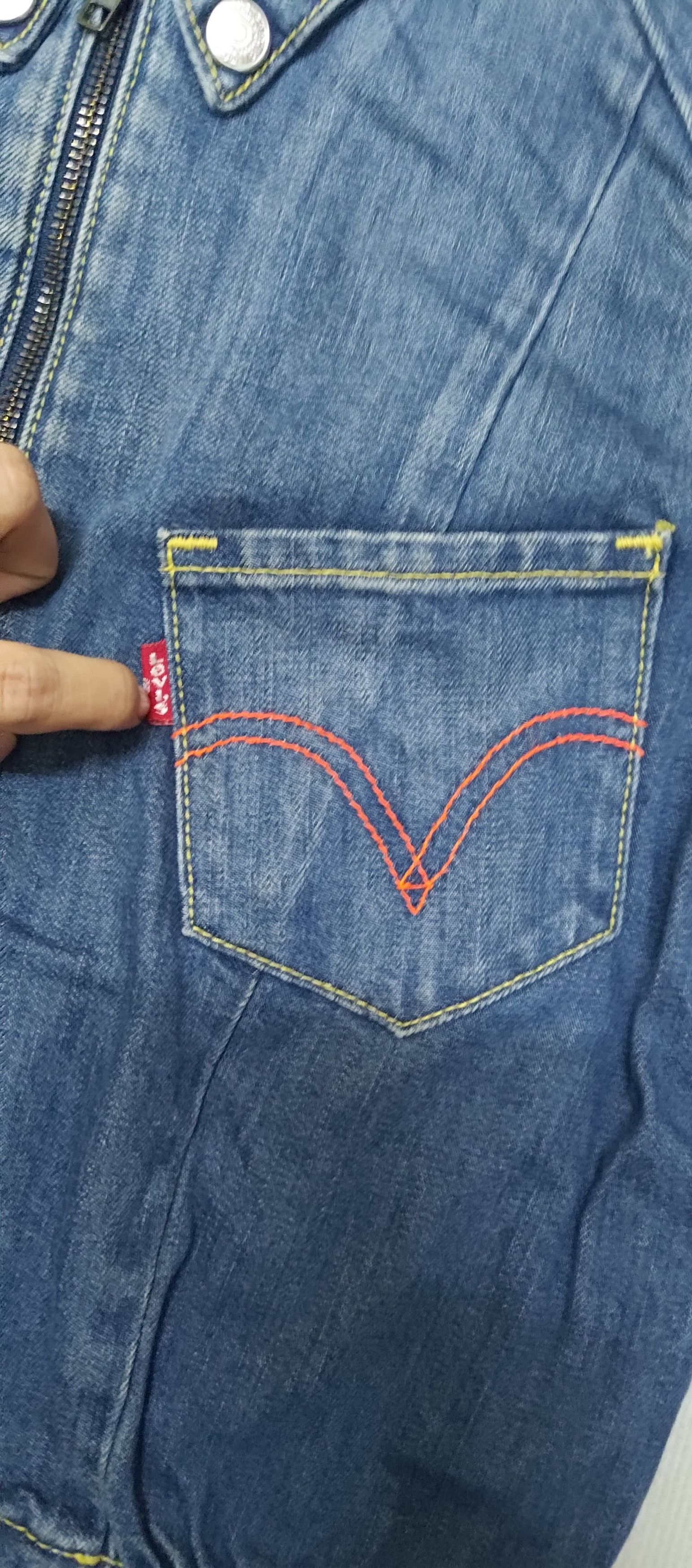 Levi's Levi's Enginered Jeans 70300 Draped Denim Jacket Size M / US 6-8 / IT 42-44 - 5 Thumbnail
