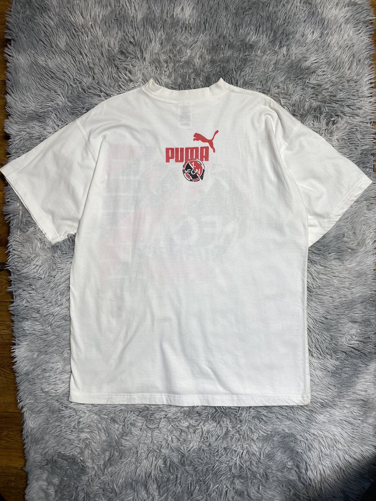Puma × Vintage Rare 1. FC Nürnberg Puma T-Shirt XL Size ONE SIZE - 9 Thumbnail