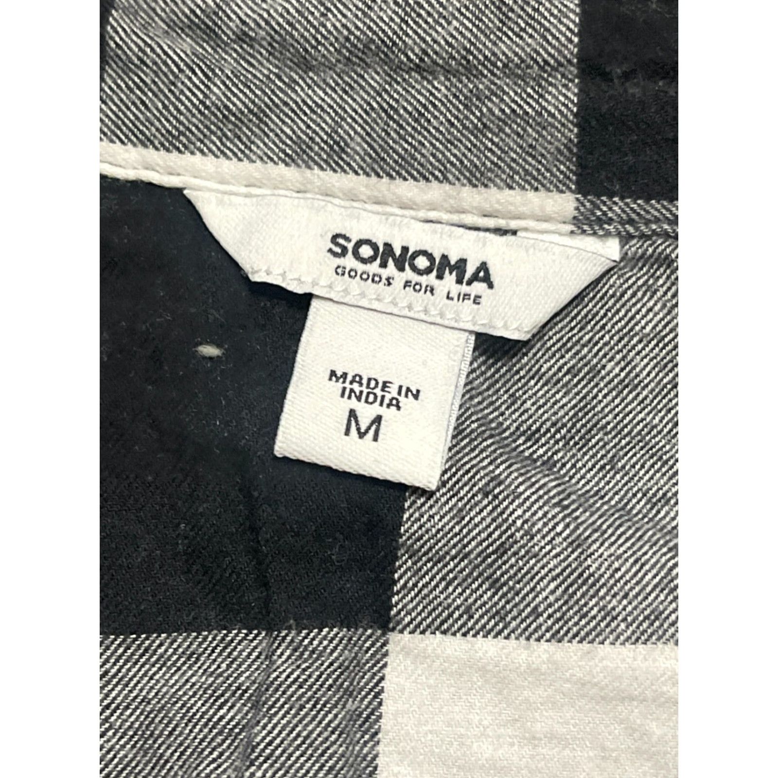 Vintage **Women's Size Medium Plaid Sonoma Shirt, Long Sleeve Button Up** User: Women's Size Medium Plaid Sonoma Shirt, Long Sleeve Button Up Size M / US 6-8 / IT 42-44 - 7 Thumbnail