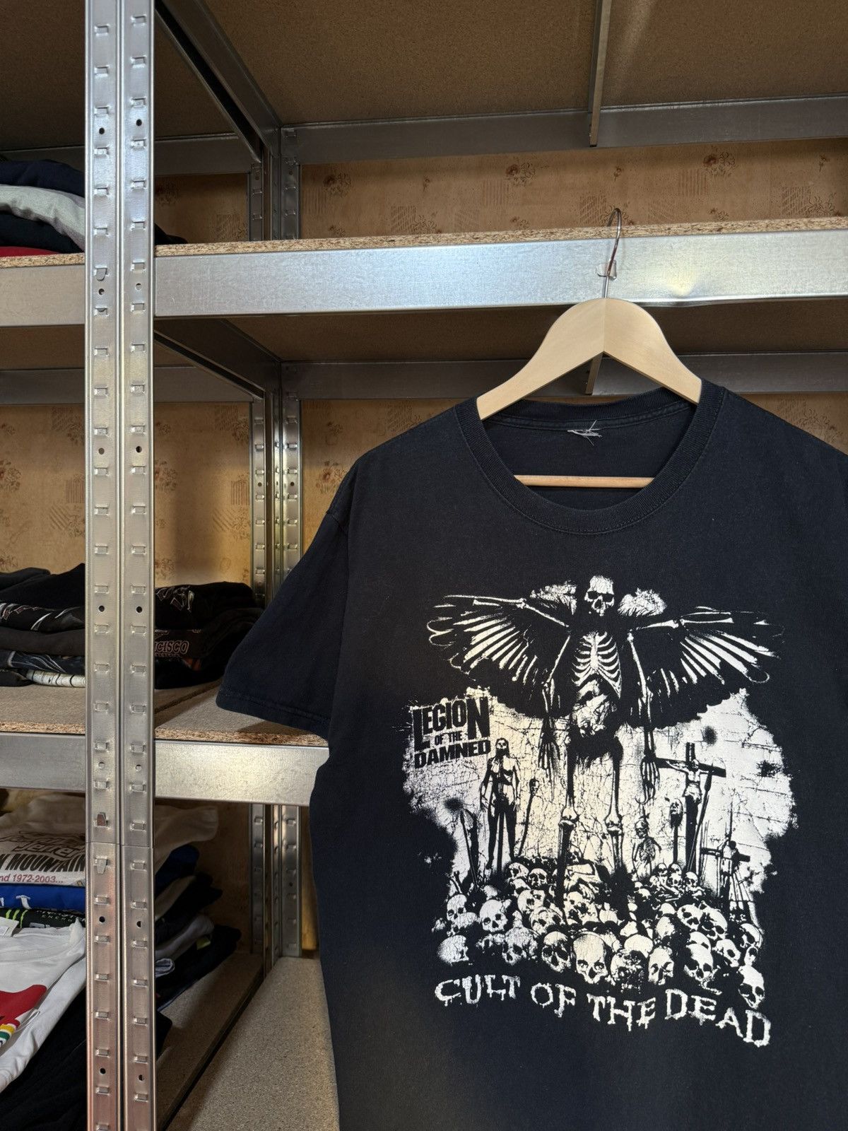 Band Tees × Vintage Vintage 2008 Legion Of The Damned Cult Of The Dead T-Shirt Size US L / EU 52-54 / 3 - 3 Thumbnail