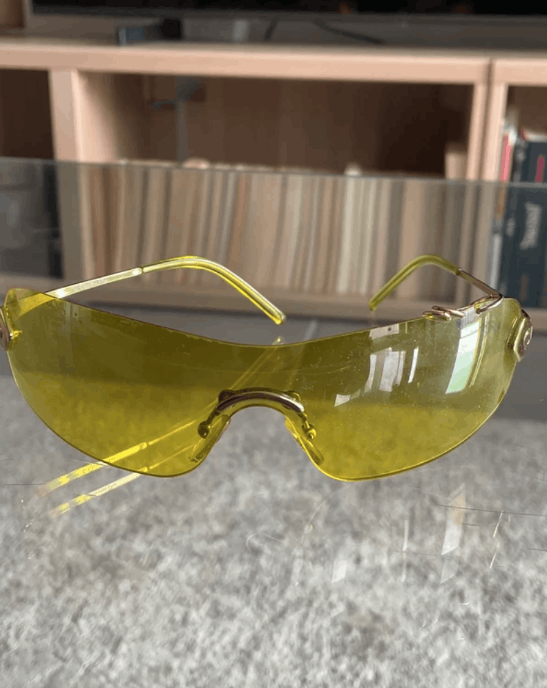 Dior DIOR Sunglasses Piercing Ski 5 Mask Wrap Shield Logo Golf Size ONE SIZE - 3 Thumbnail