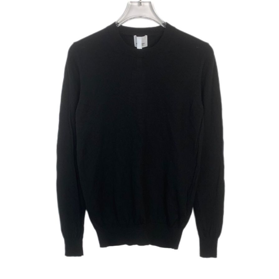Burberry [Burberry] Checkerboard Panel Black Crewneck Knit Sweater On Size US M / EU 48-50 / 2 - 6 Thumbnail