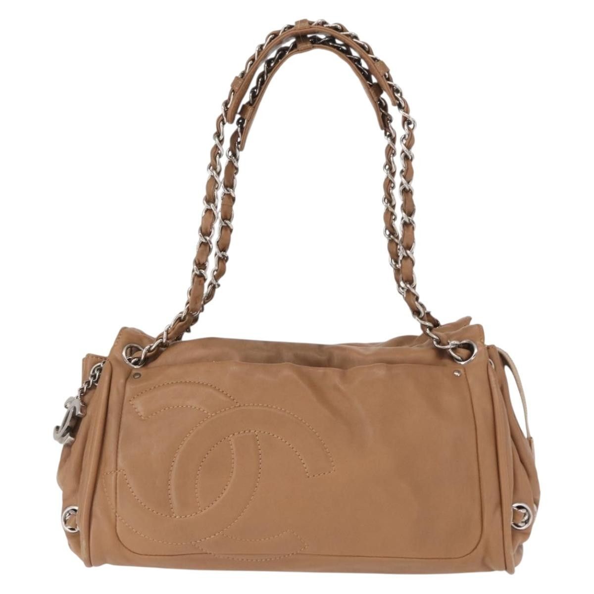 Chanel Chanel Diagonal CC Accordion Tote Lambskin Size ONE SIZE - 1 Thumbnail