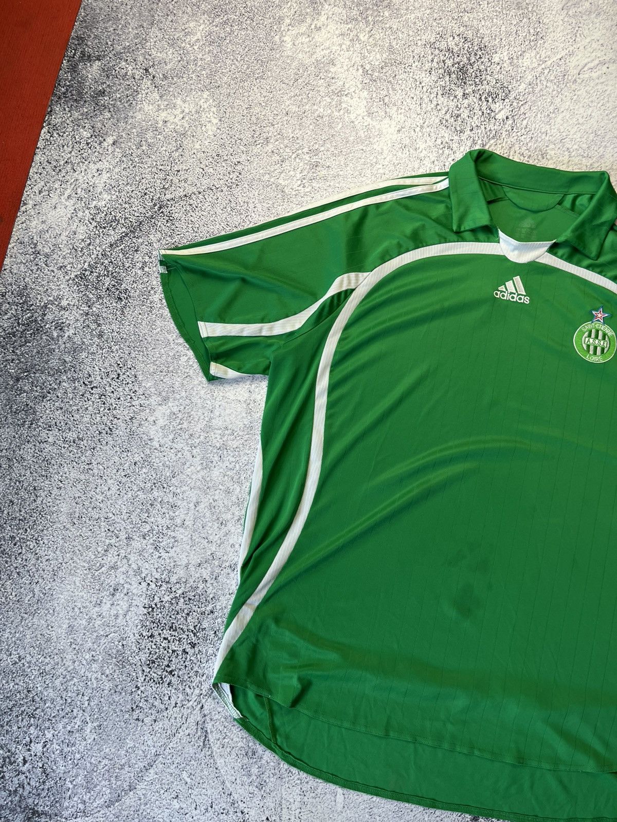 Adidas Saint Etienne Shirt Jersey Adidas originals kit france Size US XL / EU 56 / 4 - 2 Thumbnail