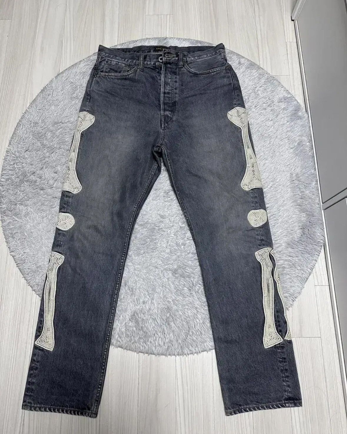 Kapital Kapital 14oz Mexican Tuxedo Bone Denim Size US 38 / EU 54 - 1 Thumbnail