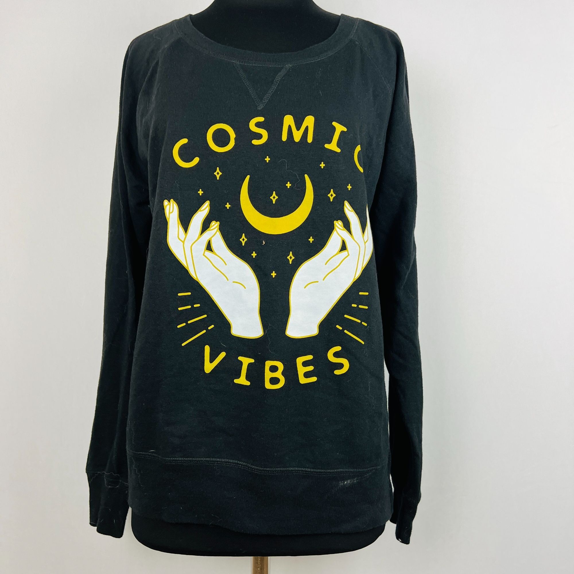 Other Cosmic Vibes Long Sleeve Womens Shirt Large Live And Tell L- Size L / US 10 / IT 46 - 1 Thumbnail