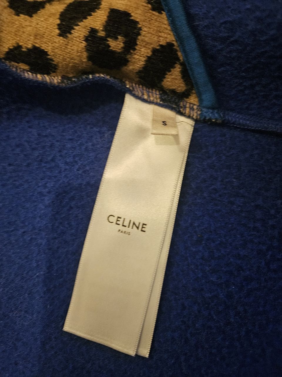 Celine Colour-Block Fleece Track Jacket Size US S / EU 44-46 / 1 - 6 Thumbnail