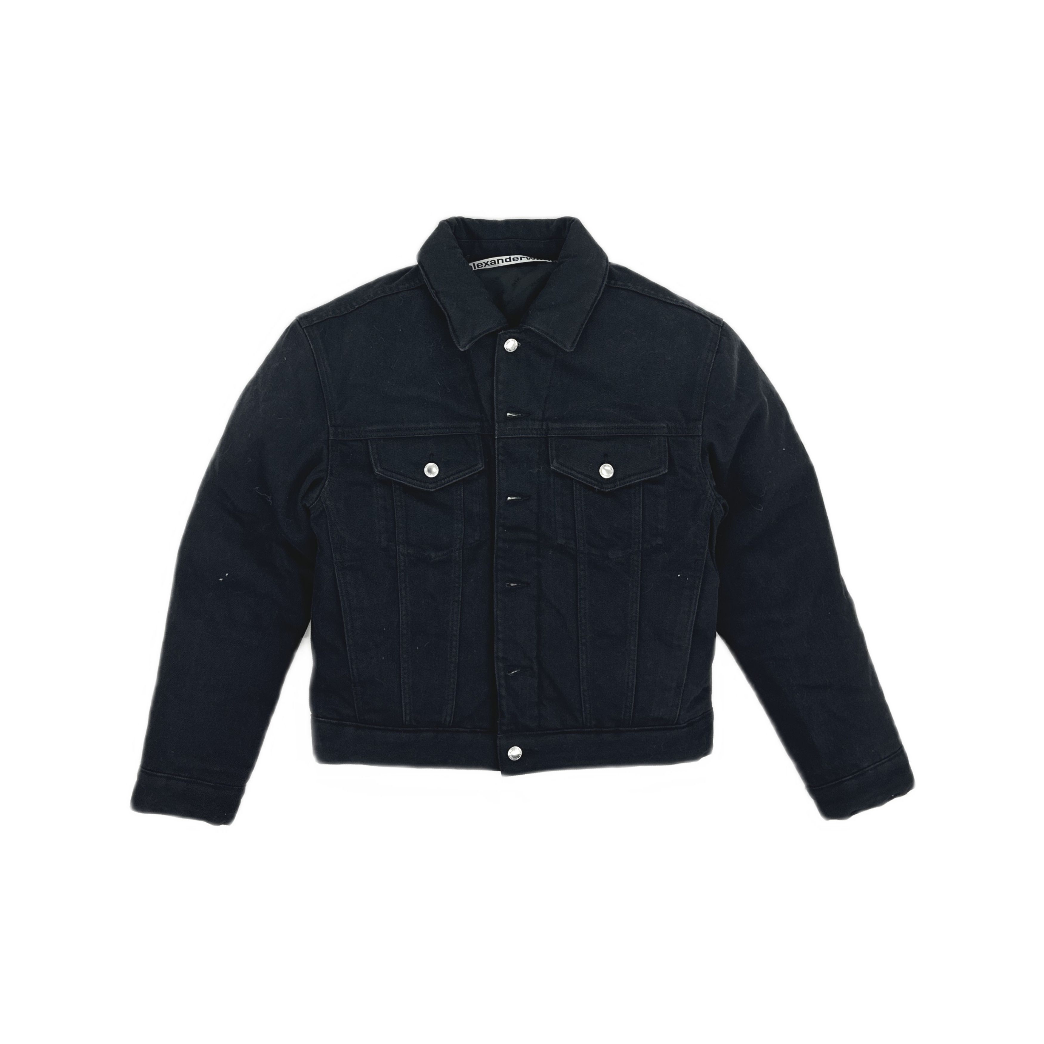 Alexander Wang Alexander Wang Black Denim Jacket Size XS Size US XS / EU 42 / 0 - 1 Thumbnail