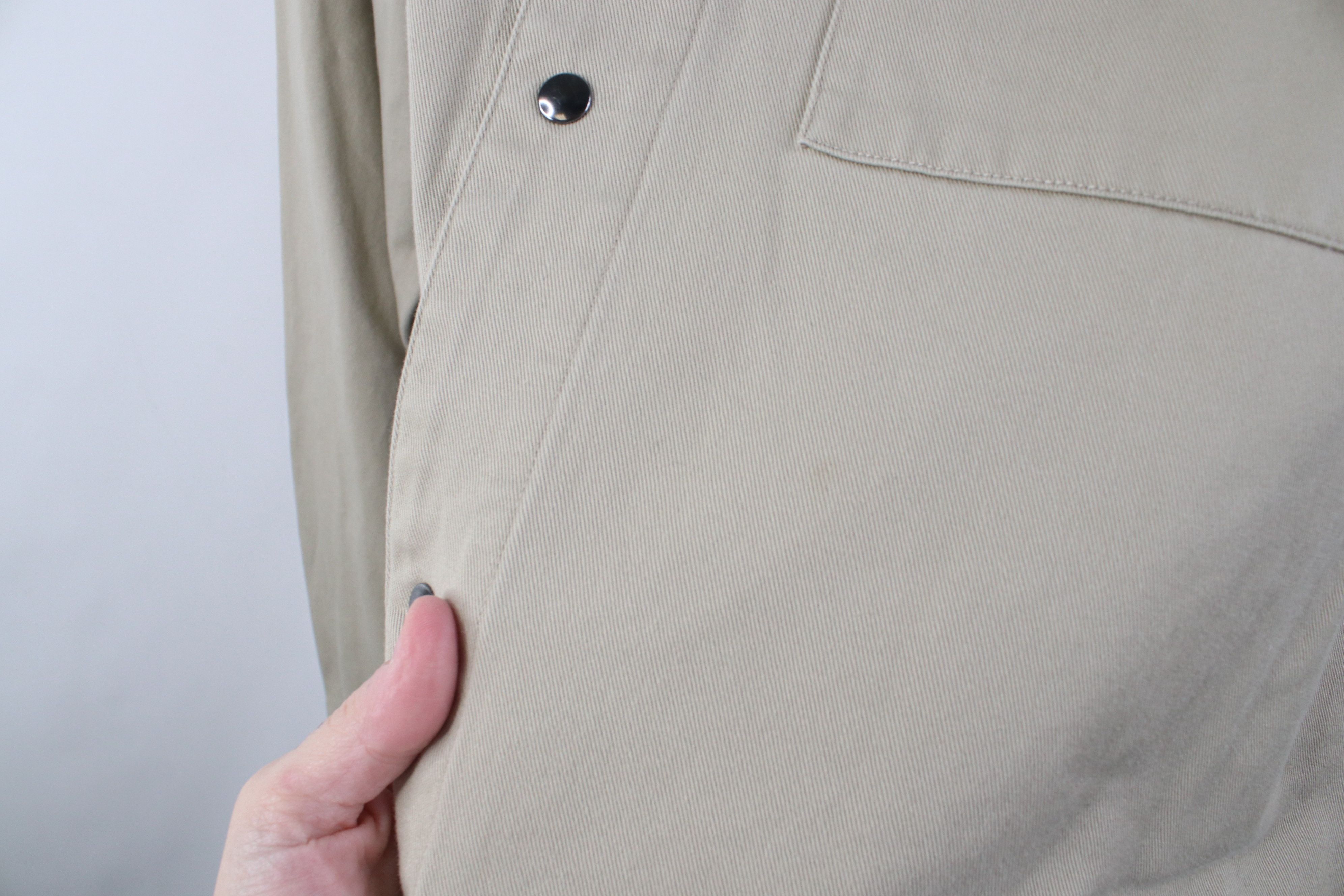 Banana Republic Vintage Y2K 2002 Banana Republic Snap Button Shirt Jacket Size US L / EU 52-54 / 3 - 9 Thumbnail