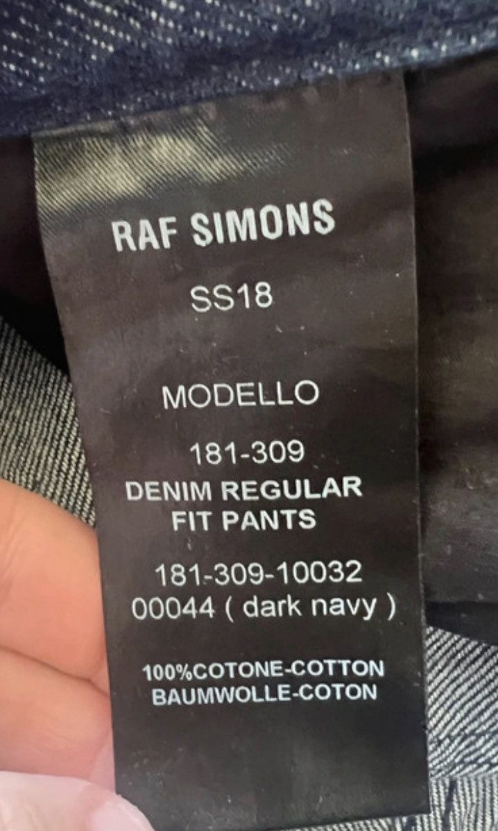 Raf Simons RAF Simons ss 18 Denim Size US 30 / EU 46 - 5 Thumbnail