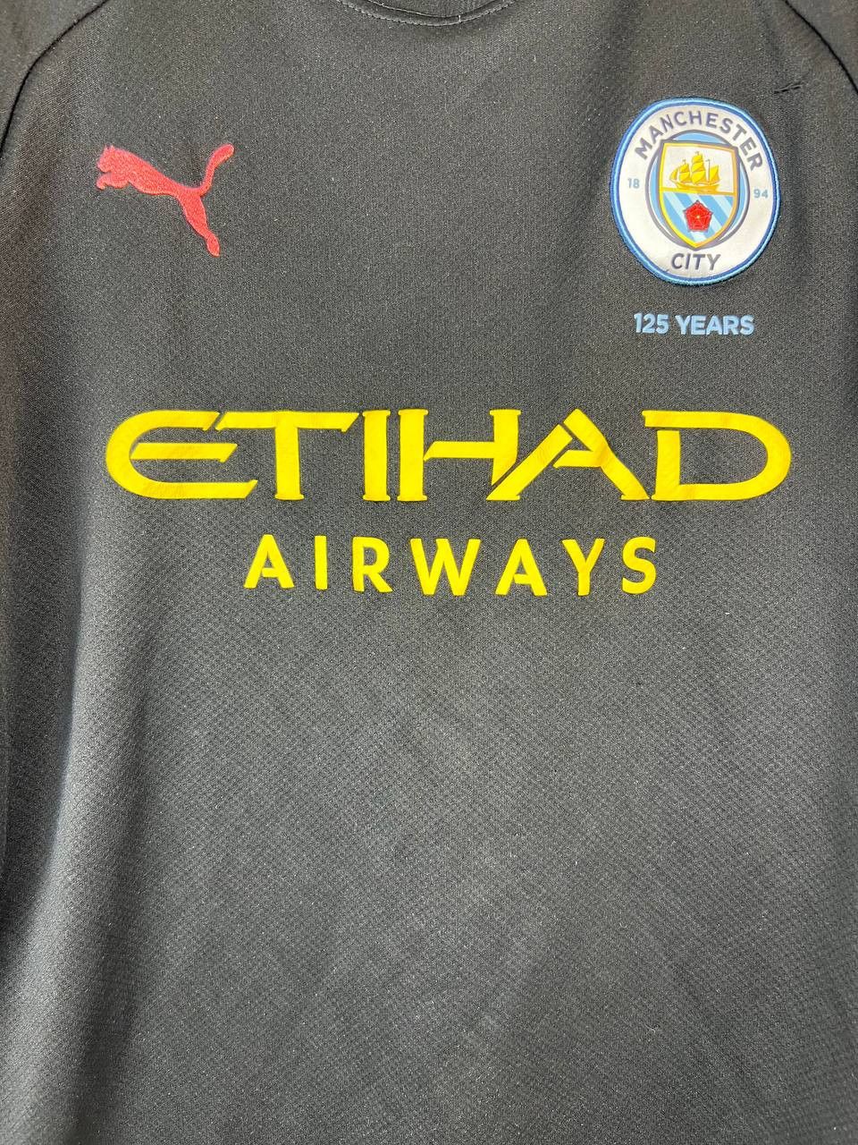 Puma MANCHESTER CITY 2019 2020 AWAY FOOTBALL SHIRT 755590-02 sz M Size US M / EU 48-50 / 2 - 2 Thumbnail