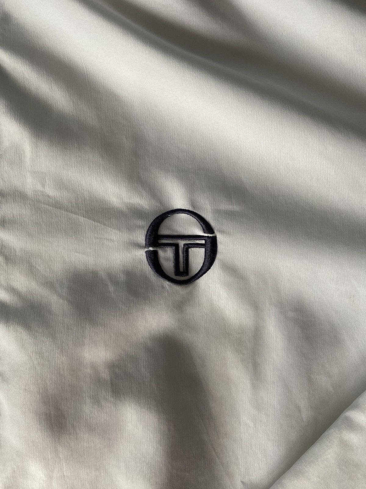 Sergio Tacchini vintage Sergio Tacchini tracksuit jacket white Size US L / EU 52-54 / 3 - 3 Thumbnail