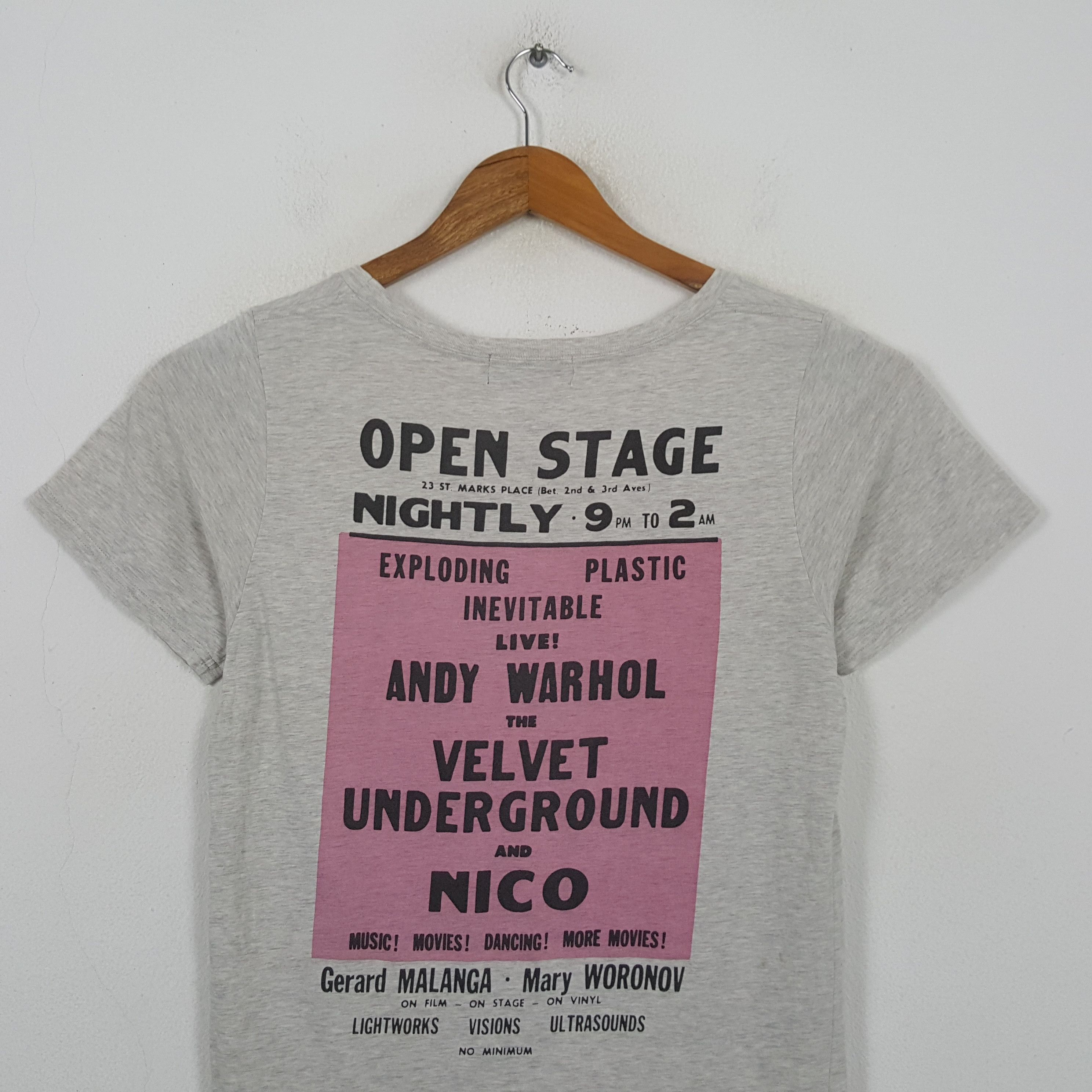 Hysteric Glamour Vintage Hysteric Glamour x Andy Warhol Art T-shirt RR14 Size S / US 4 / IT 40 - 2 Thumbnail