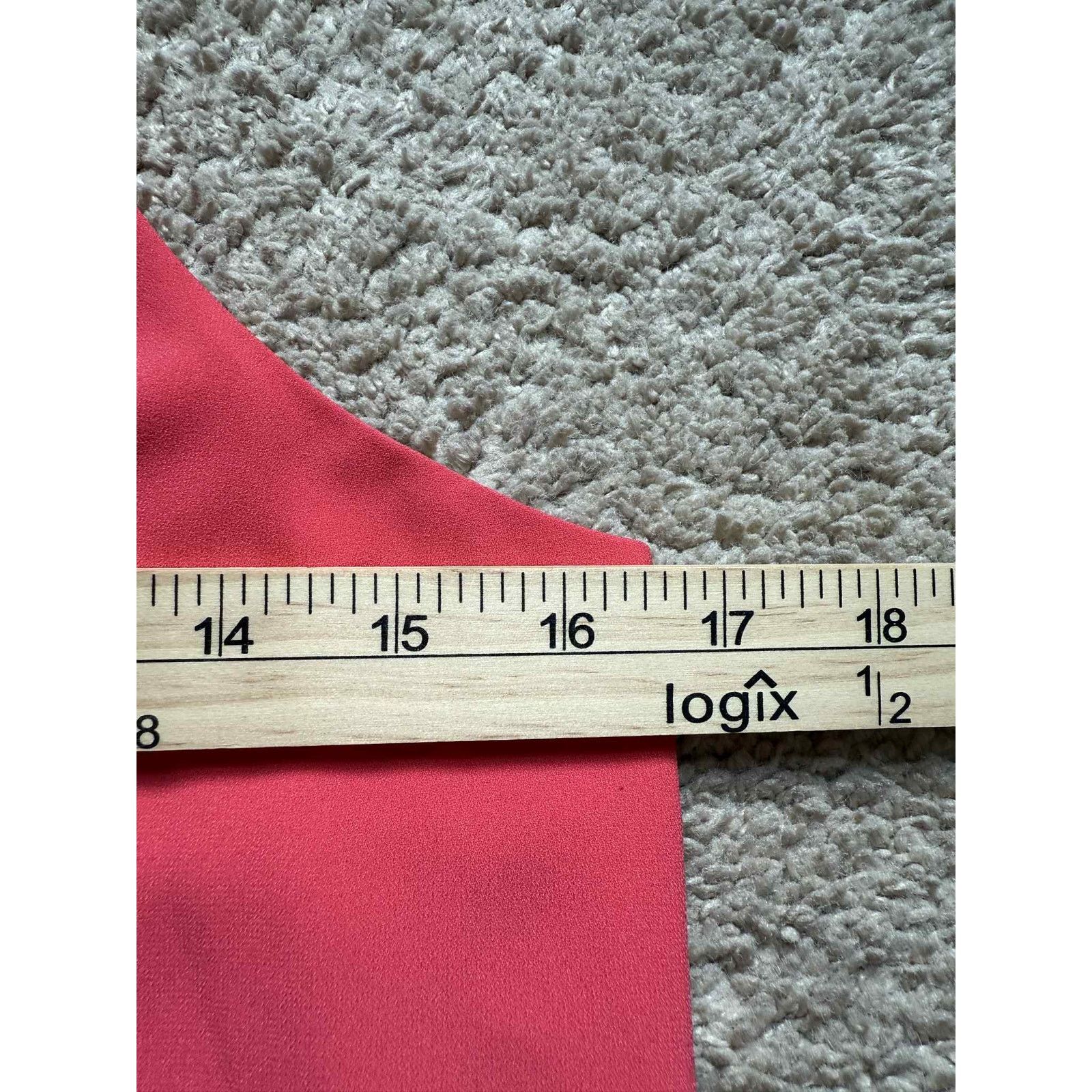 Cremieux Cremieux Sleeveless Midi A-Line Shift Dress Orange Women's 2 Size XS / US 0-2 / IT 36-38 - 7 Thumbnail