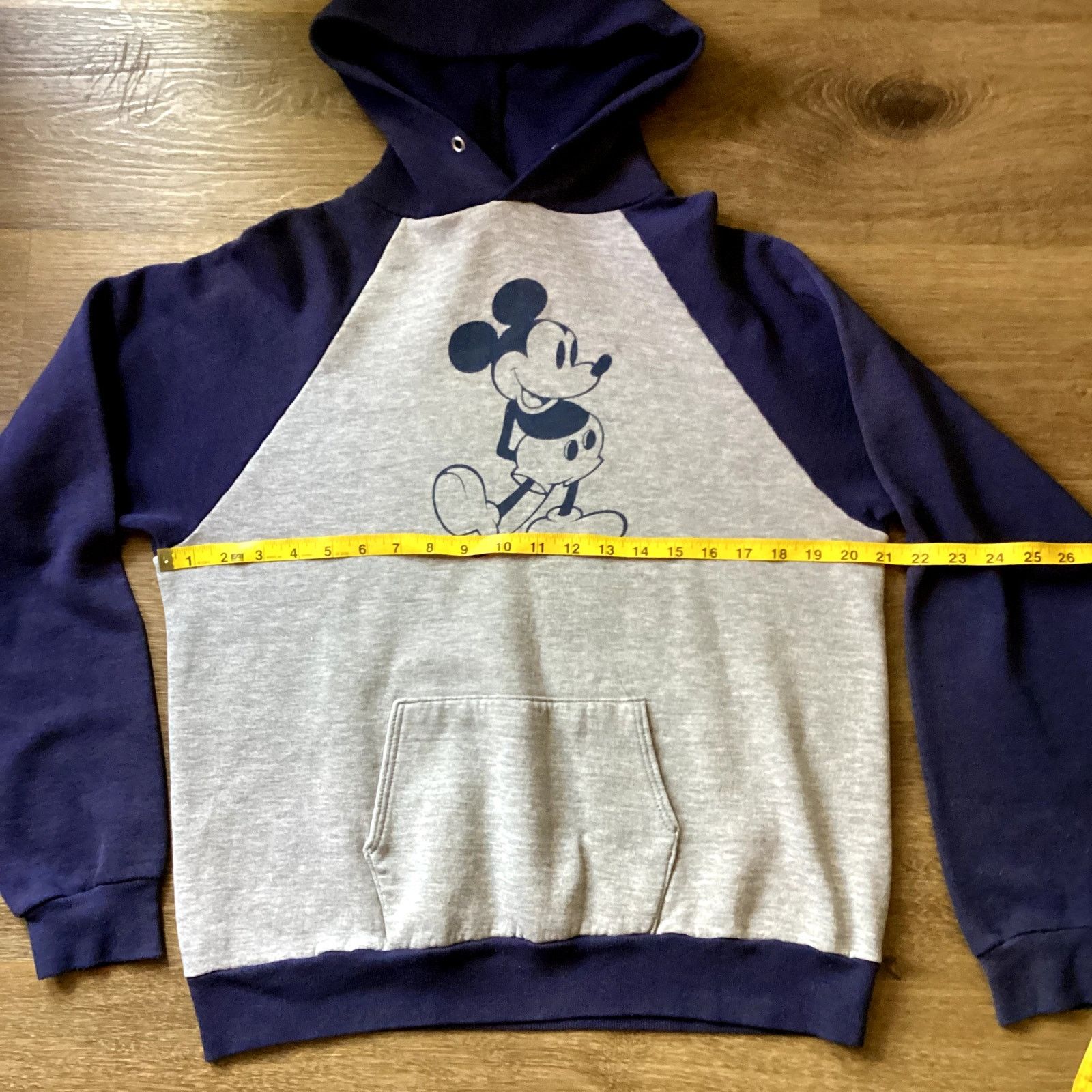 Disney Vintage 1982 Mickey Mouse Hoodie- Size XL Size XL / US 12-14 / IT 48-50 - 3 Thumbnail