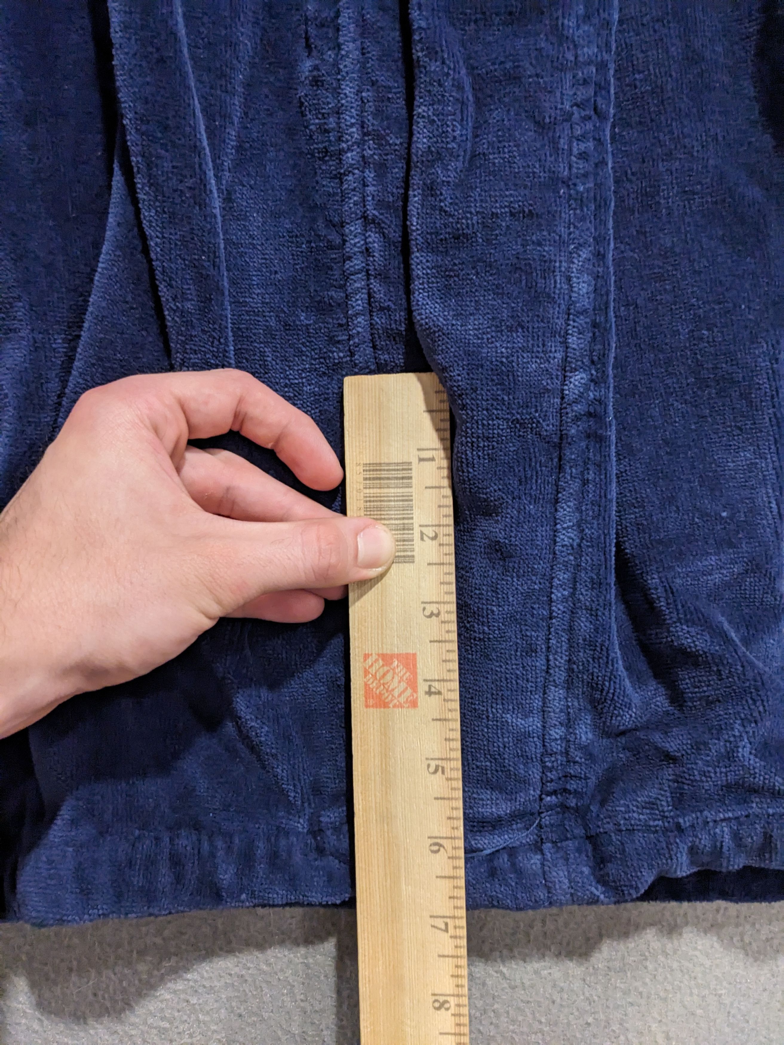 Polo Ralph Lauren Polo Ralph Lauren Blue Terry Cloth Robe Bathrobe Mens Small Size US S / EU 44-46 / 1 - 14 Thumbnail