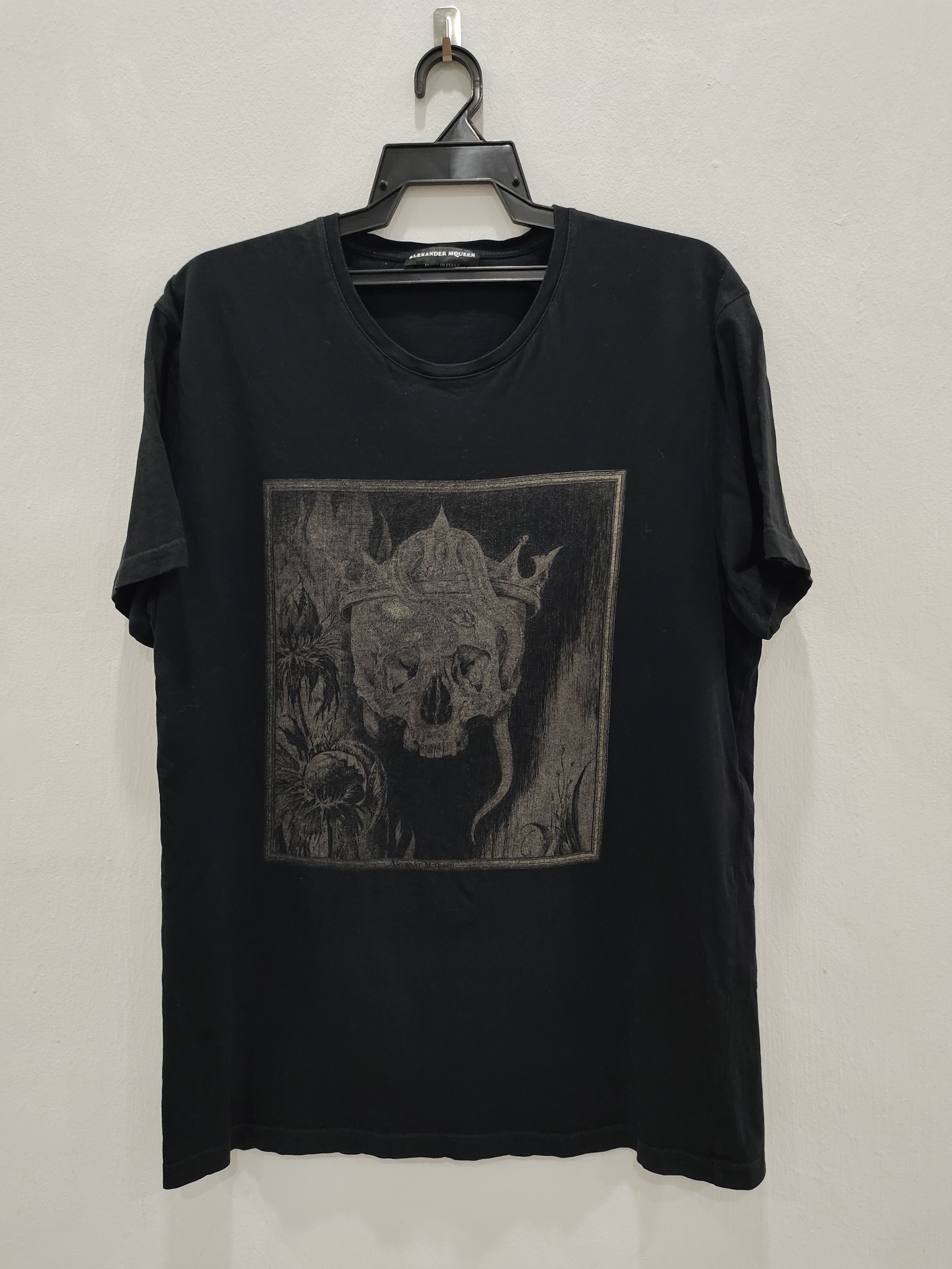 Alexander McQueen Alexender McQueen Placement Crown Skull Tee Size US L / EU 52-54 / 3 - 1 Thumbnail