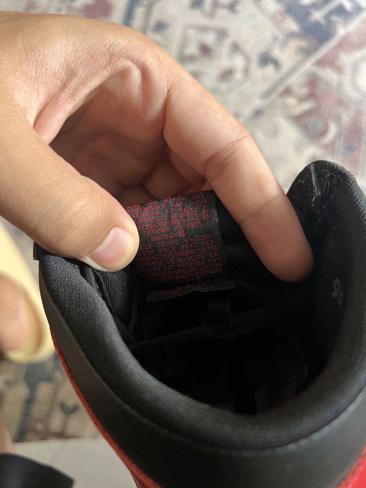 Jordan Brand Jordan 1 1994 Breds Size US 9.5 / EU 42-43 - 11 Thumbnail