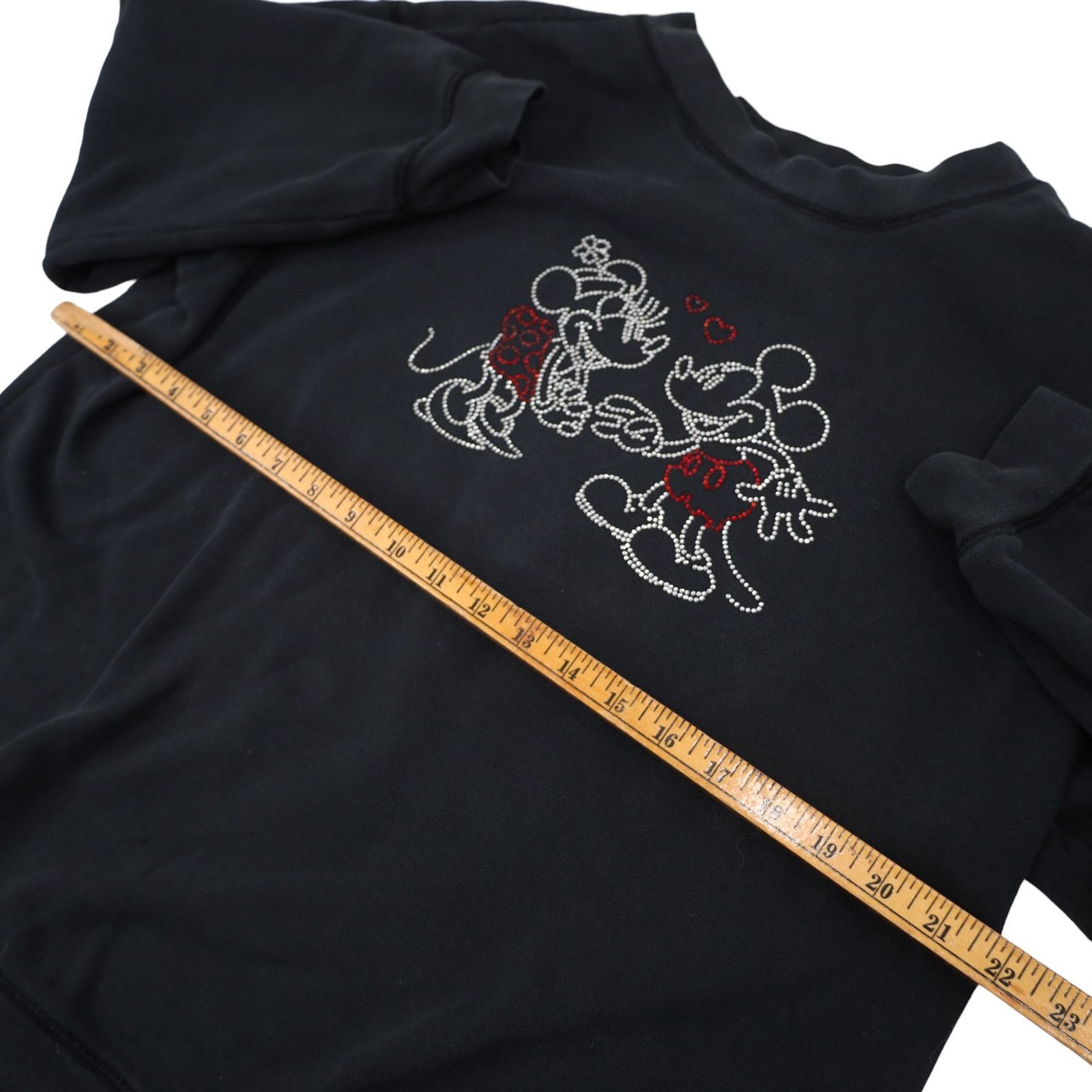 Disney × Vintage Vintage Disney Mickey and Minnie Mouse Rhinestone Sweatshirt Size M / US 6-8 / IT 42-44 - 6 Thumbnail