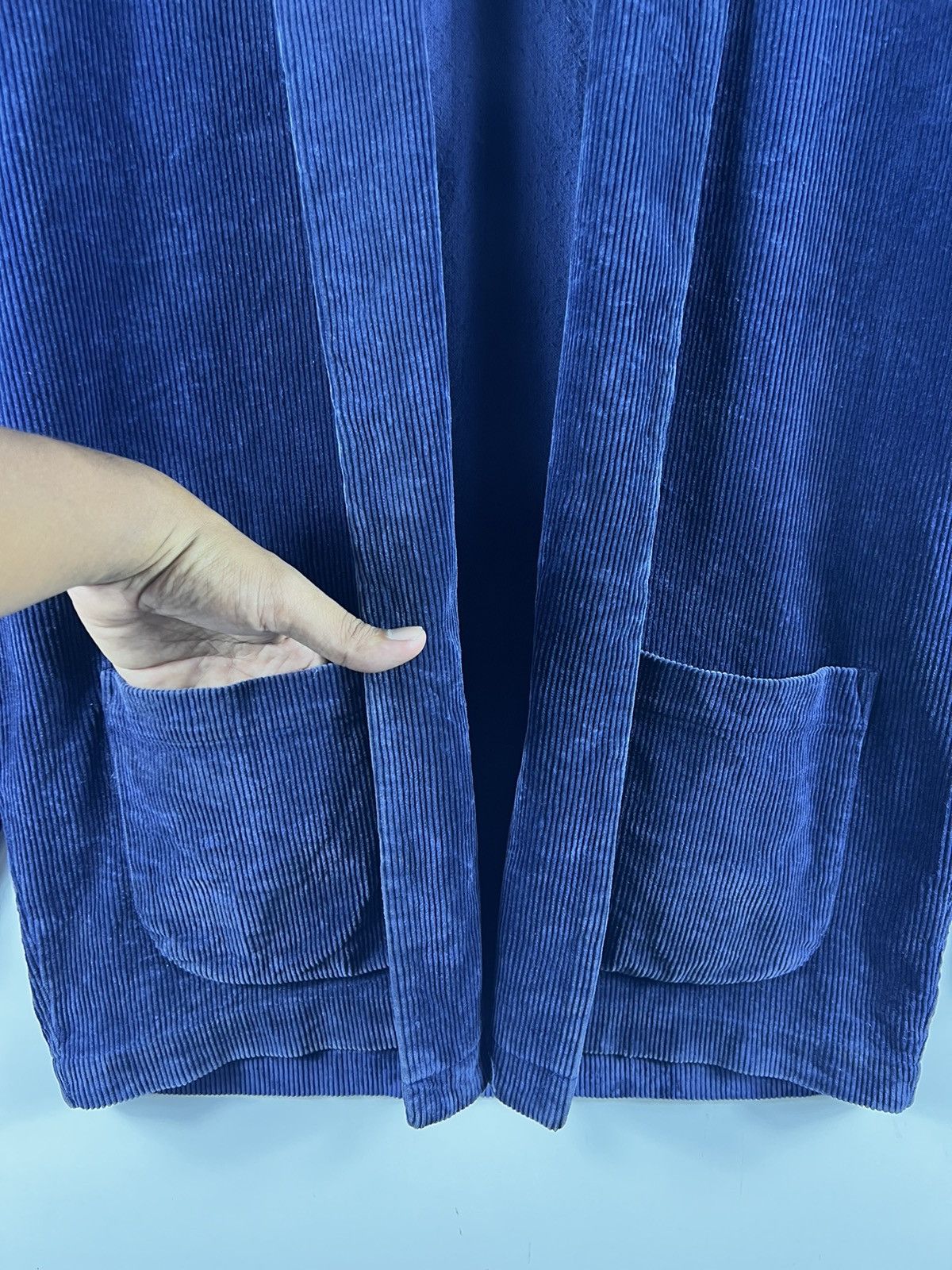 Vintage 🔥 Vintage 90's Norma Kamali Corduroy Kimono japan Jacket Size US S / EU 44-46 / 1 - 4 Thumbnail