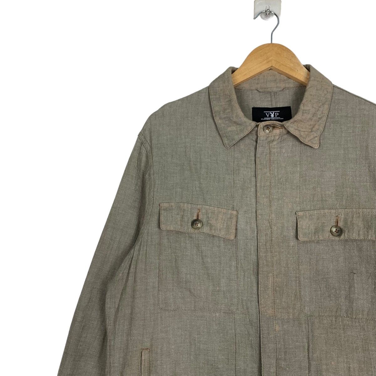 Playboy PLAYBOY Four Pocket Jacket Casual Jacket #1001-C44 Size US M / EU 48-50 / 2 - 6 Thumbnail