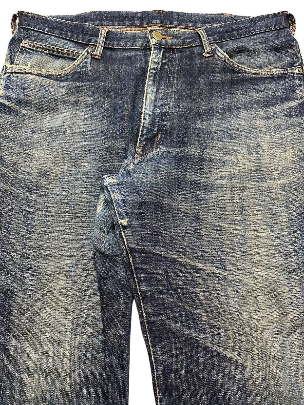 Wrangler Vintage Wrangler Blue Faded Wash Style Loose Jeans Size US 36 / EU 52 - 4 Thumbnail