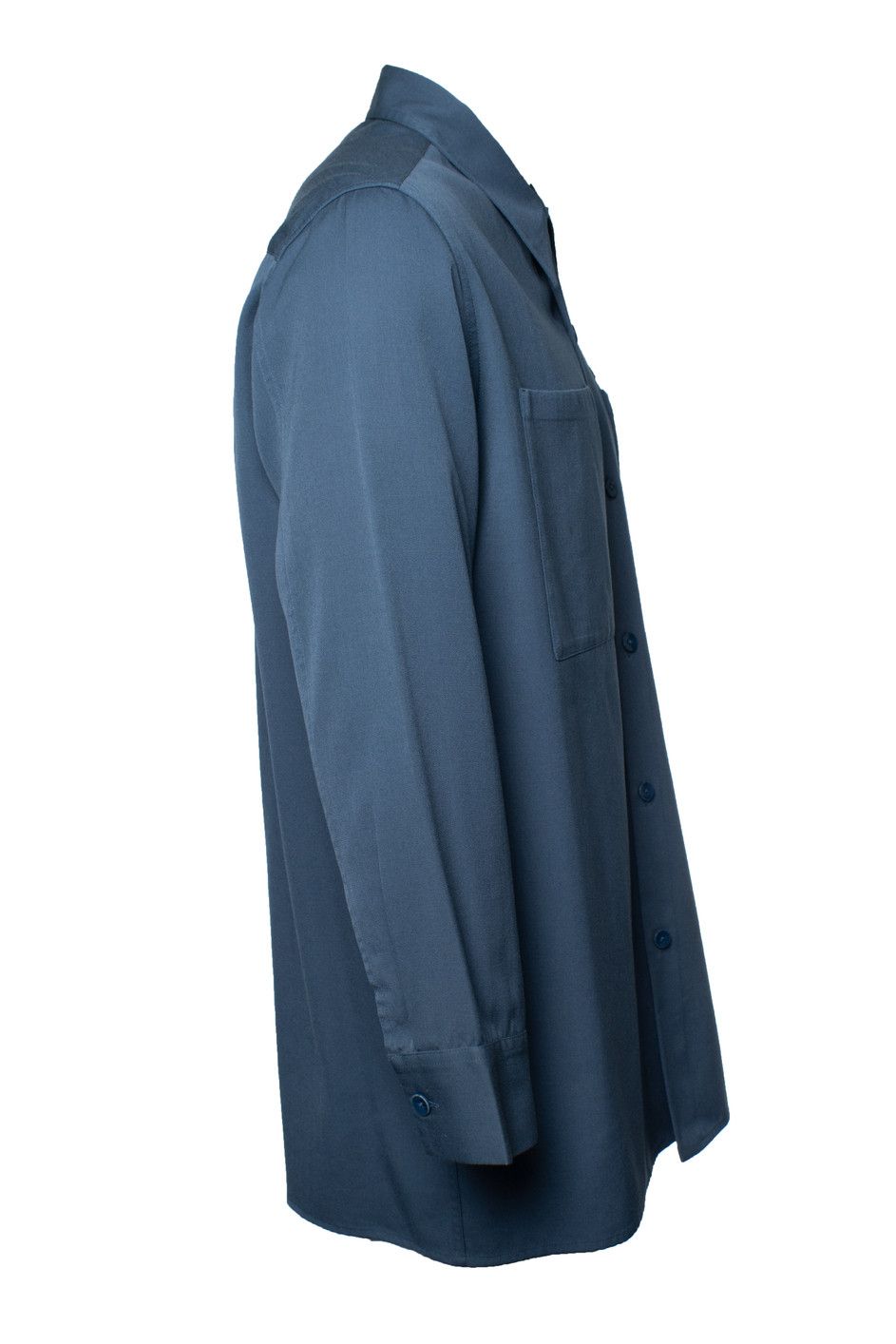 Jil Sander Jil Sander, shirt in petrol Size US M / EU 48-50 / 2 - 2 Thumbnail