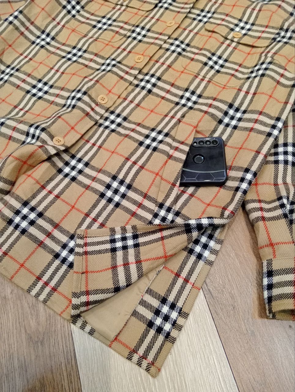 Burberry VINTAGE BURBERRYS CASHMERE WOOL NOVA CHECK FLANNEL Size M / US 6-8 / IT 42-44 - 8 Thumbnail