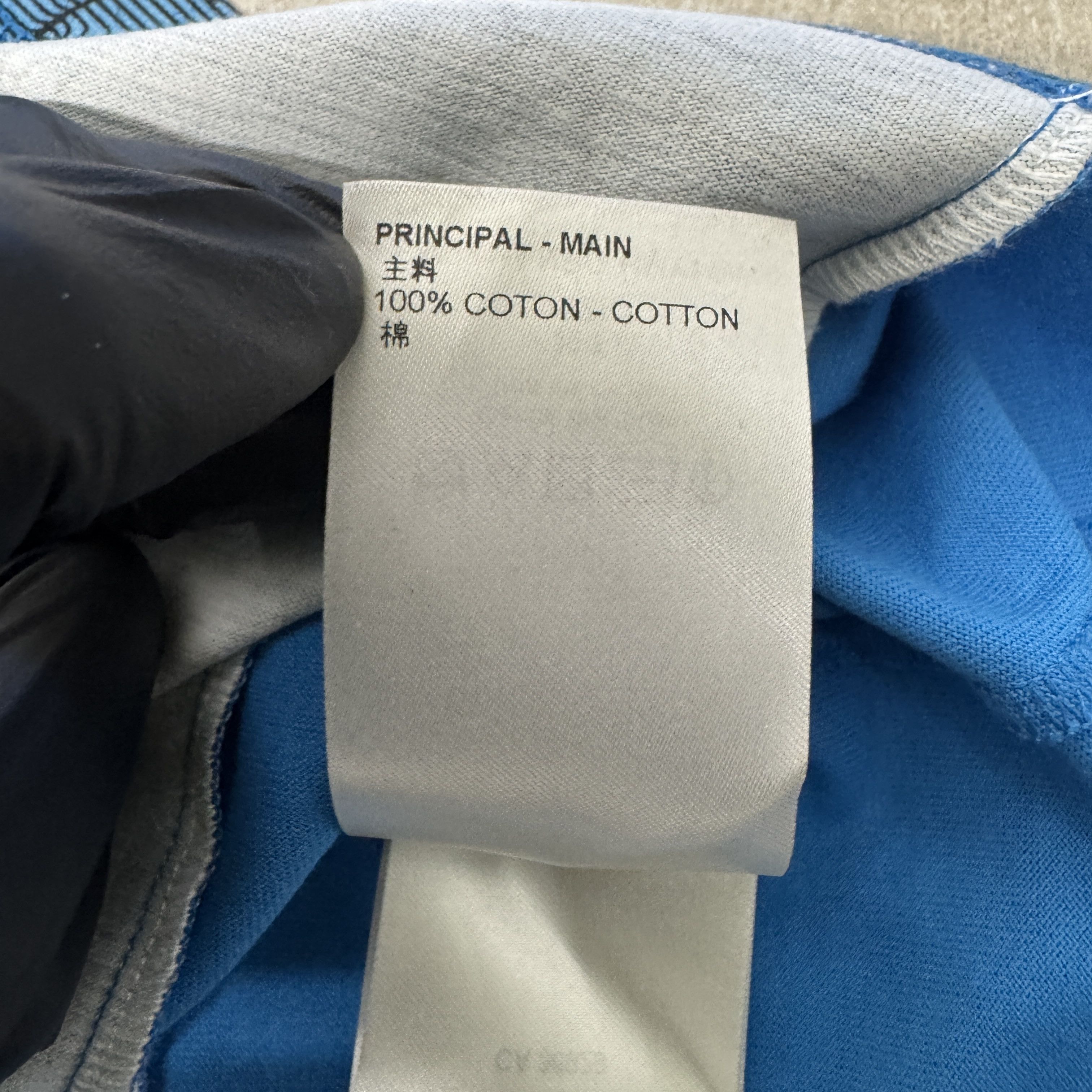 Louis Vuitton Louis Vuitton 1A9GN3 2054 Intarsia T-Shirt In Blue RRP £895 Size US S / EU 44-46 / 1 - 7 Thumbnail